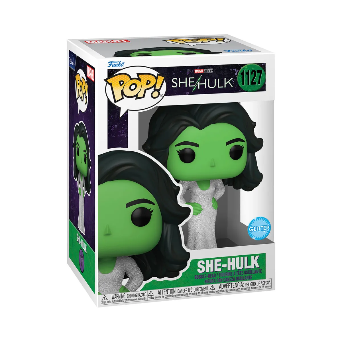 Φιγούρα Funko Pop! Marvel: She-Hulk - She-Hulk (Glitter) #1127 Bobble-Head