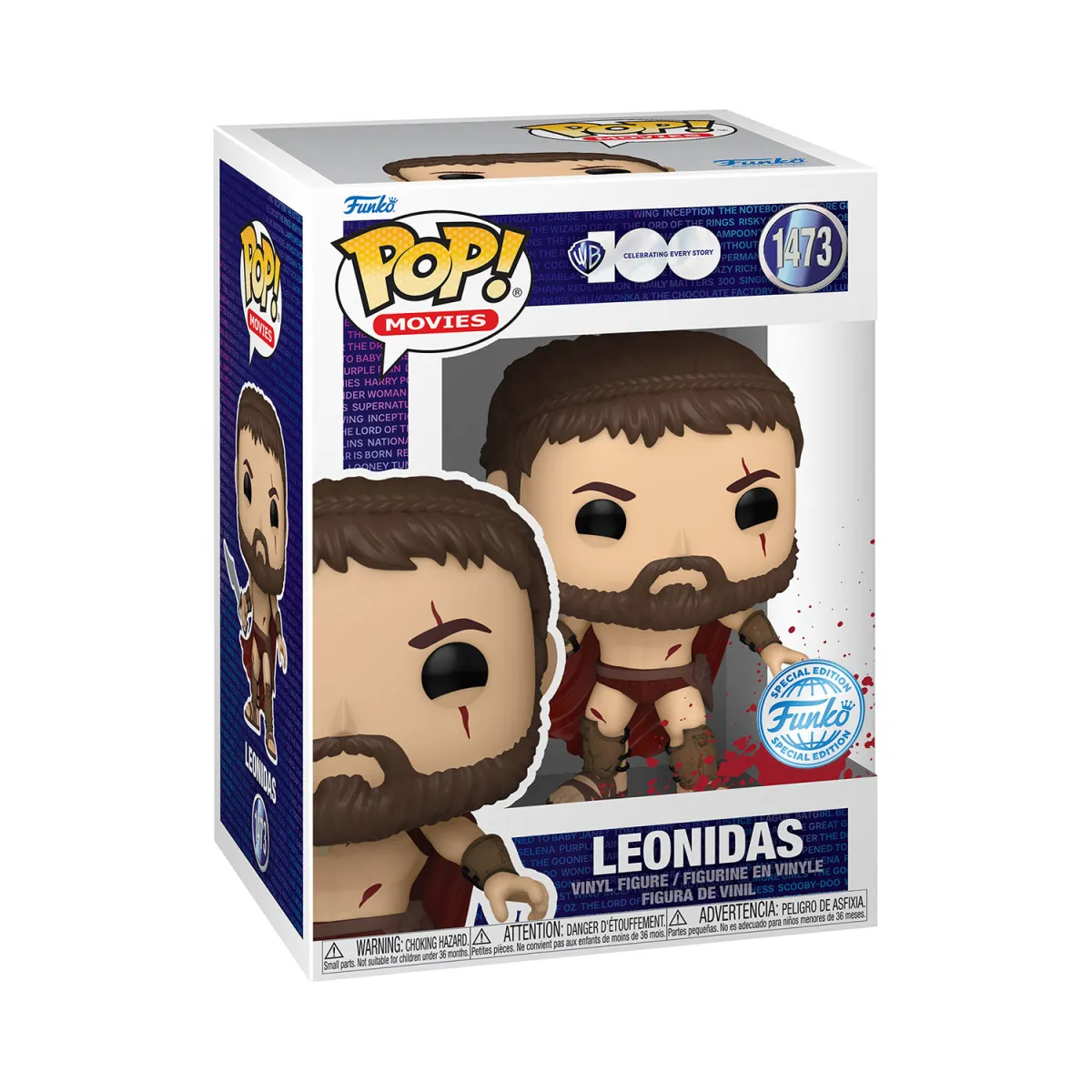 Φιγούρα Funko Pop! Movies: 300 the Movie - Leonidas (Bloody) (Special Edition) #1473