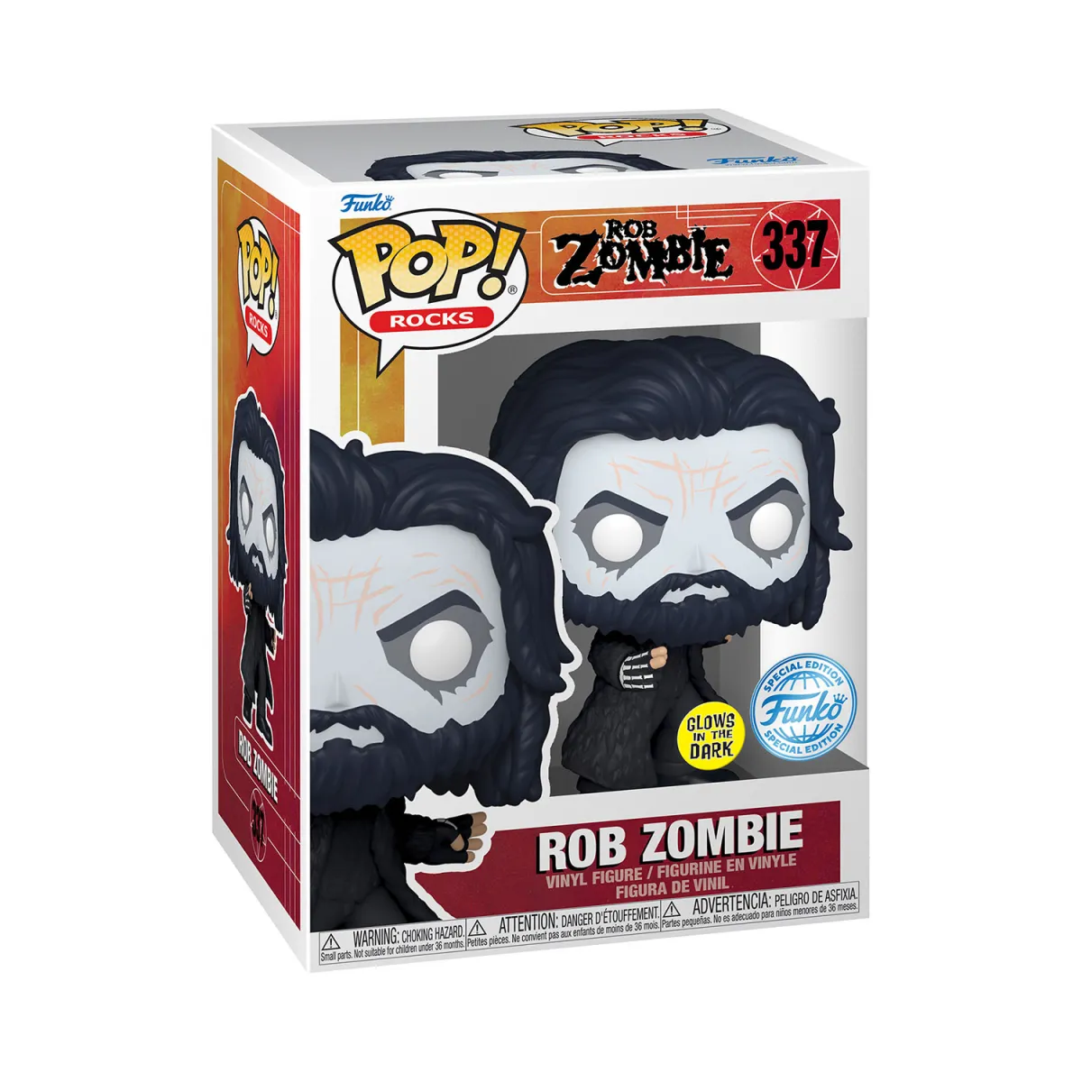 Φιγούρα Funko Pop! Rocks: Rob Zombie (Dragula) (Glows in the Dark) (Special Edition) #337