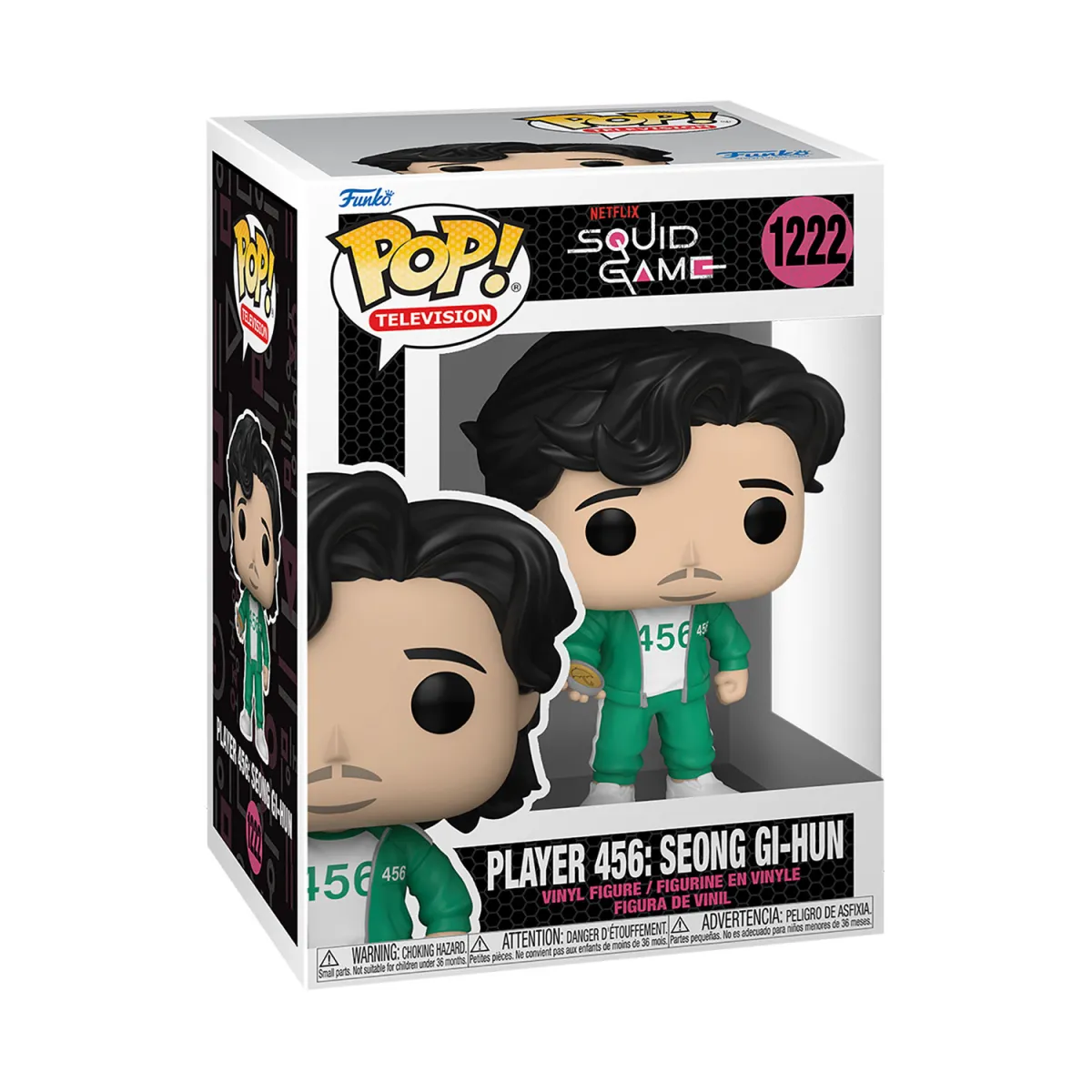 Φιγούρα Funko Pop! Television: Squid Game - Player 456: Seong Gi-Hun #1222