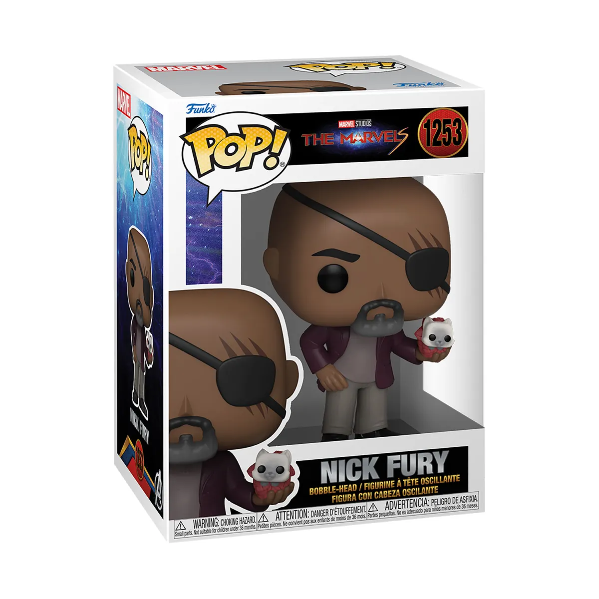 Φιγούρα Funko Pop! The Marvels - Nick Fury #1253 Bobble-Head