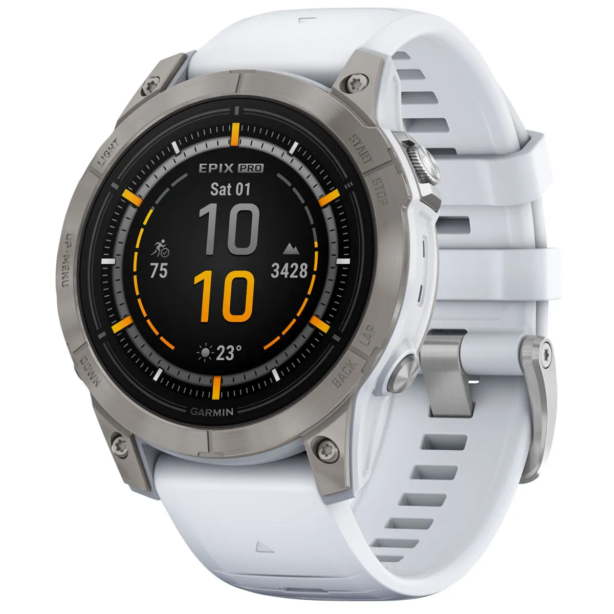 Garmin Epix Pro Sapphire 47mm Titanium/Whitestone