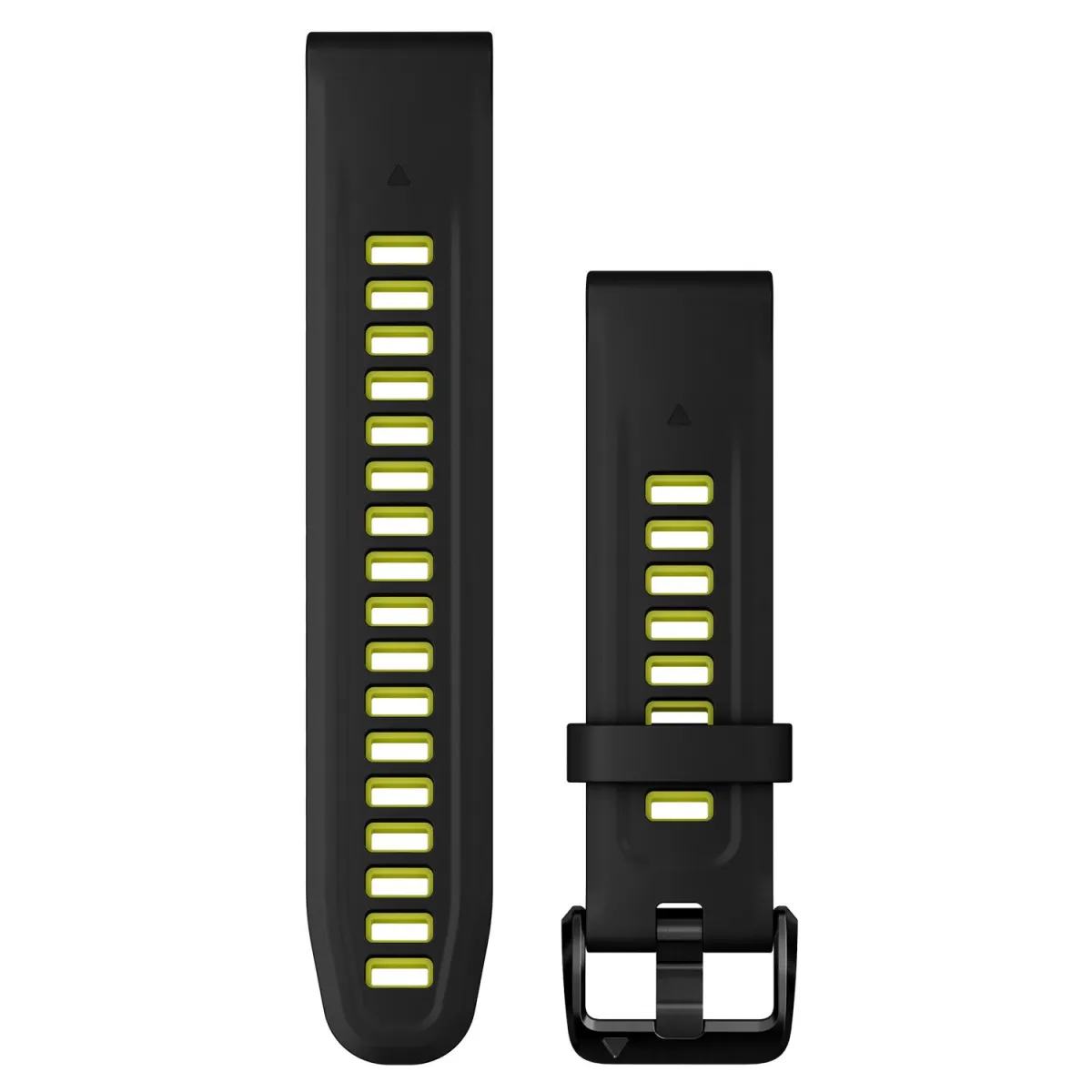 Garmin Λουράκι QUICKFIT® 20 Black Electric Lime Σιλικόνης
