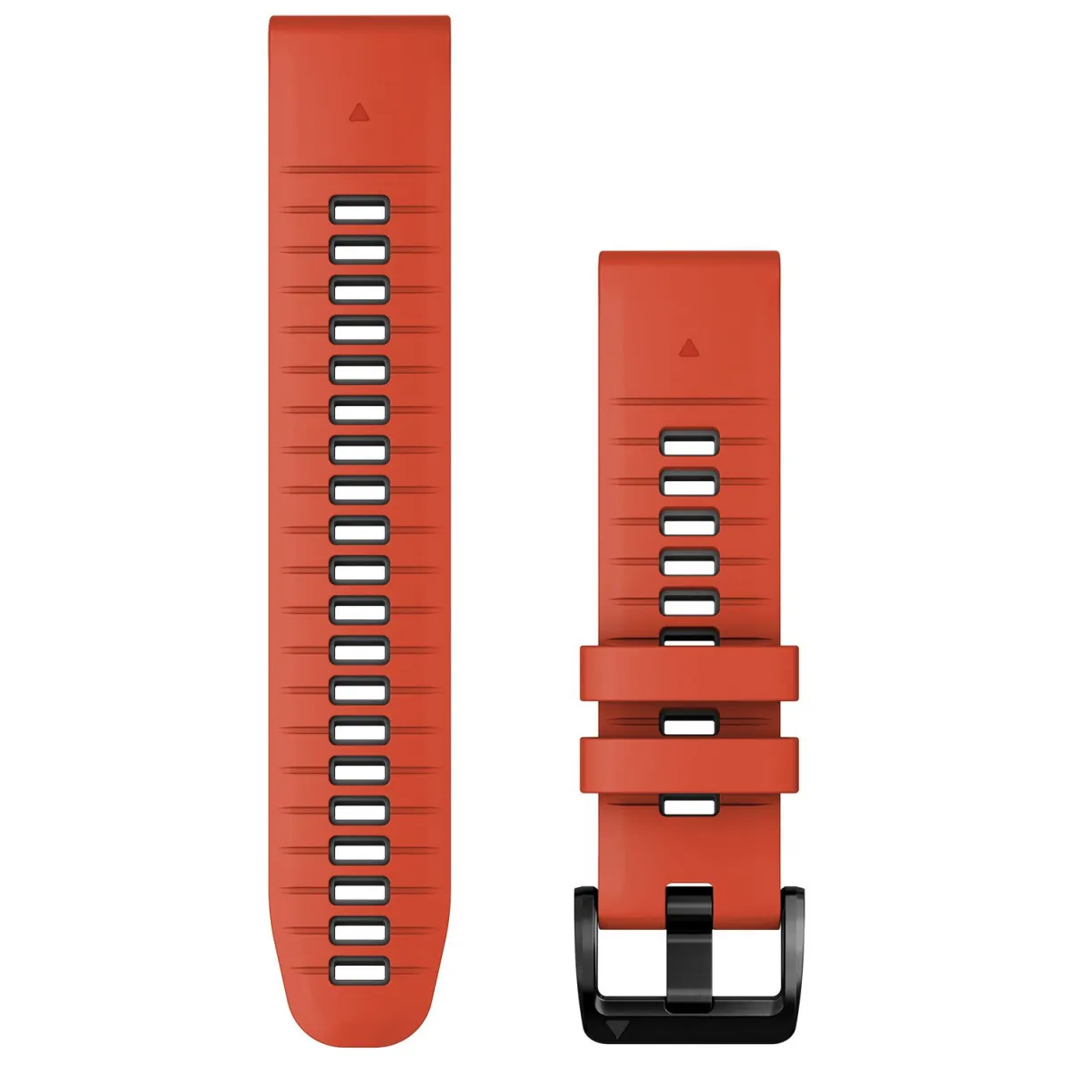 Garmin Λουράκι QUICKFIT® 22 Flame Red w/Graphite Σιλικόνης