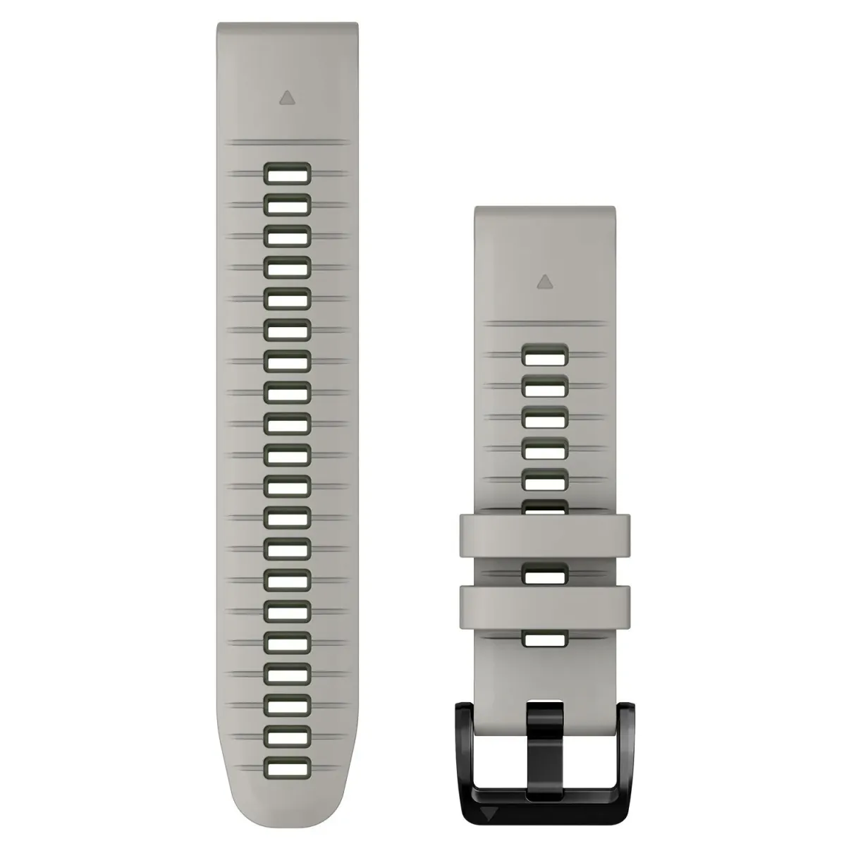 Garmin Λουράκι QUICKFIT® 22 Fog Gray w/ Moss Σιλικόνης