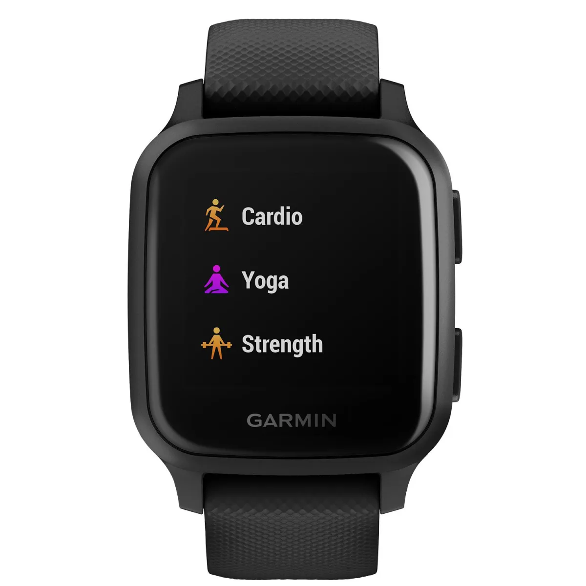 Garmin Venu Sq Music Black with Slate Bezel