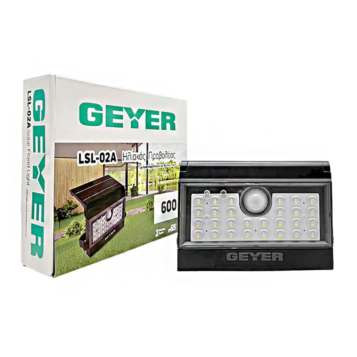 Geyer Ηλ. Προβολέας 6500Κ 600lm IP65
