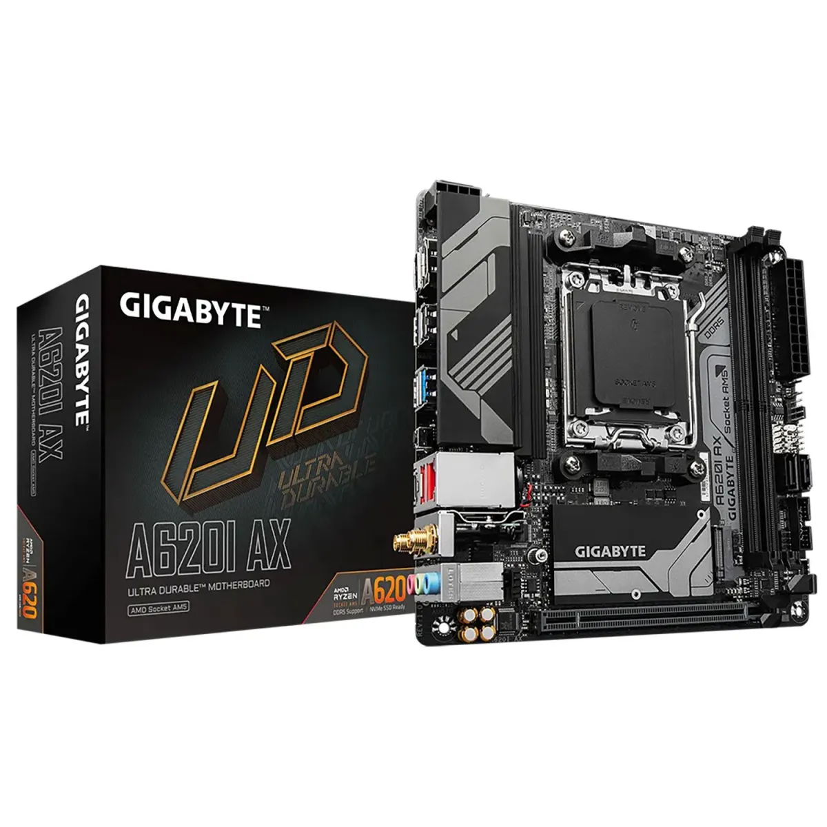 Gigabyte Motherboard A620I AX (A620/AM5/DDR5)