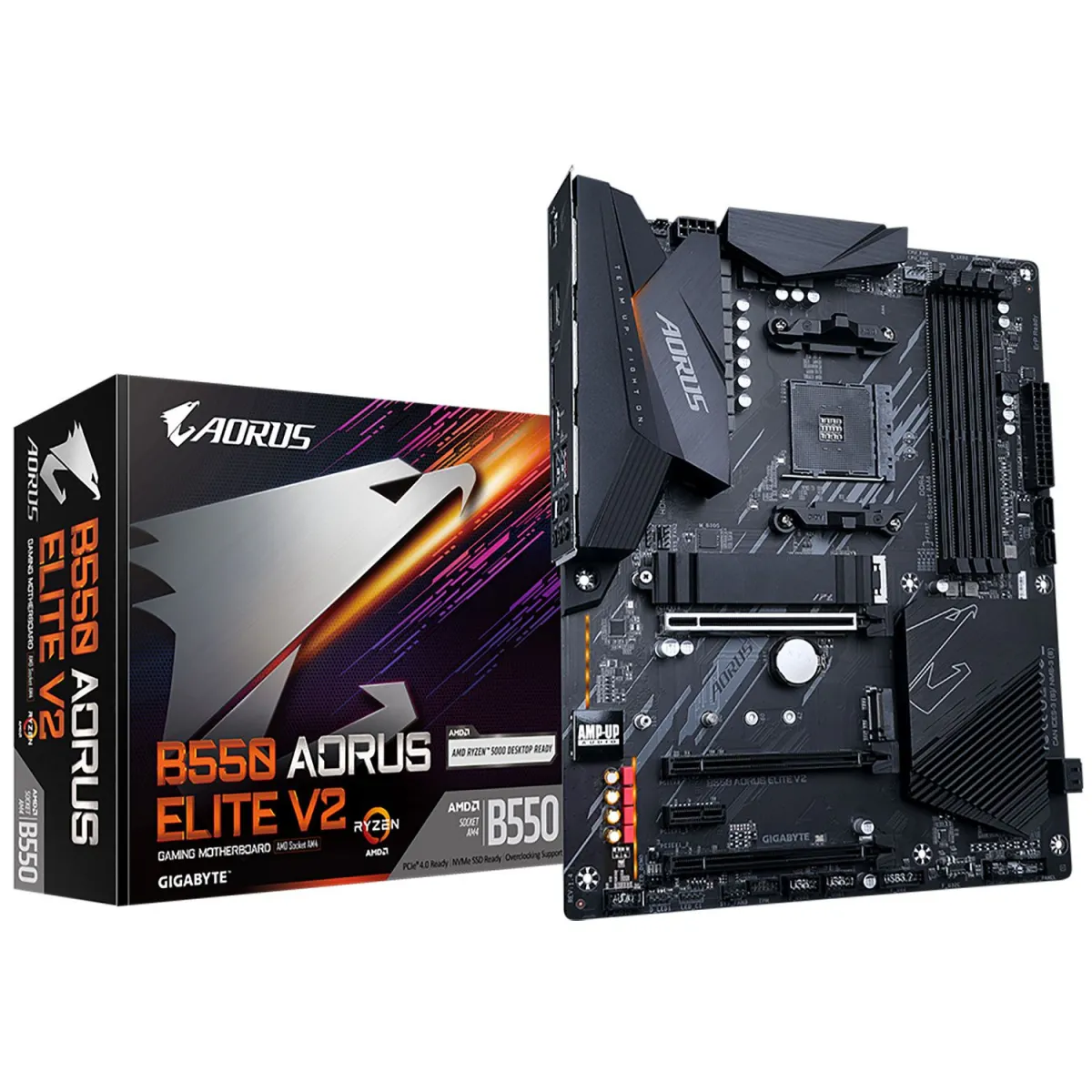 Gigabyte Motherboard B550 AORUS ELITE V2 (B550/AM4/DDR4)