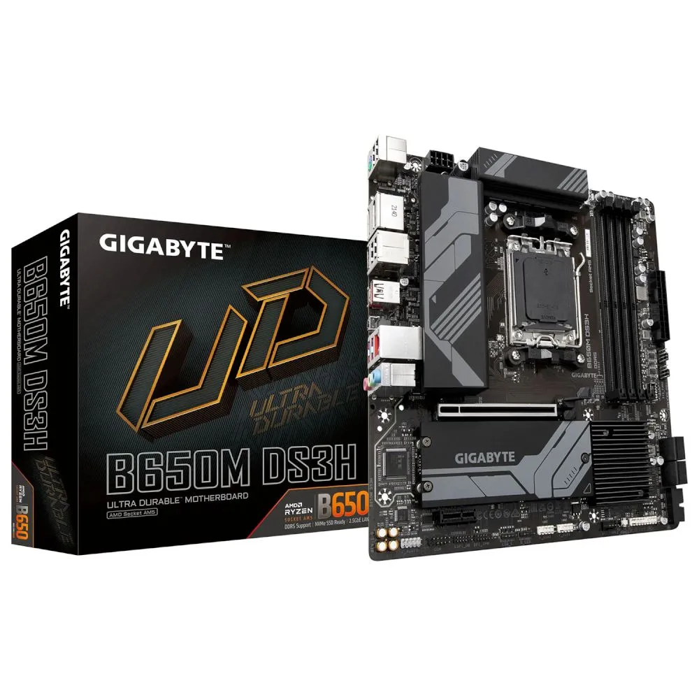 Gigabyte Motherboard B650M DS3H (B650/AM5/DDR5)