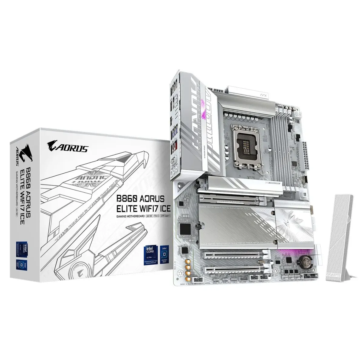 Gigabyte Motherboard B860 AORUS ELITE WIFI7 ICE