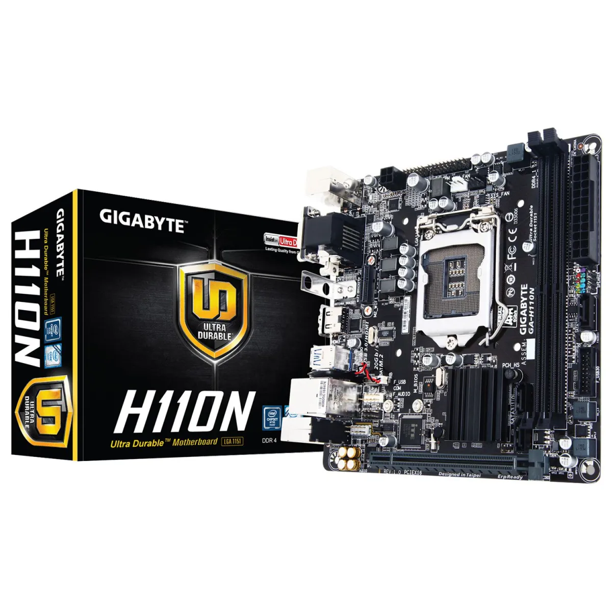 Gigabyte Motherboard GA-H110N (H110/1151/DDR4)
