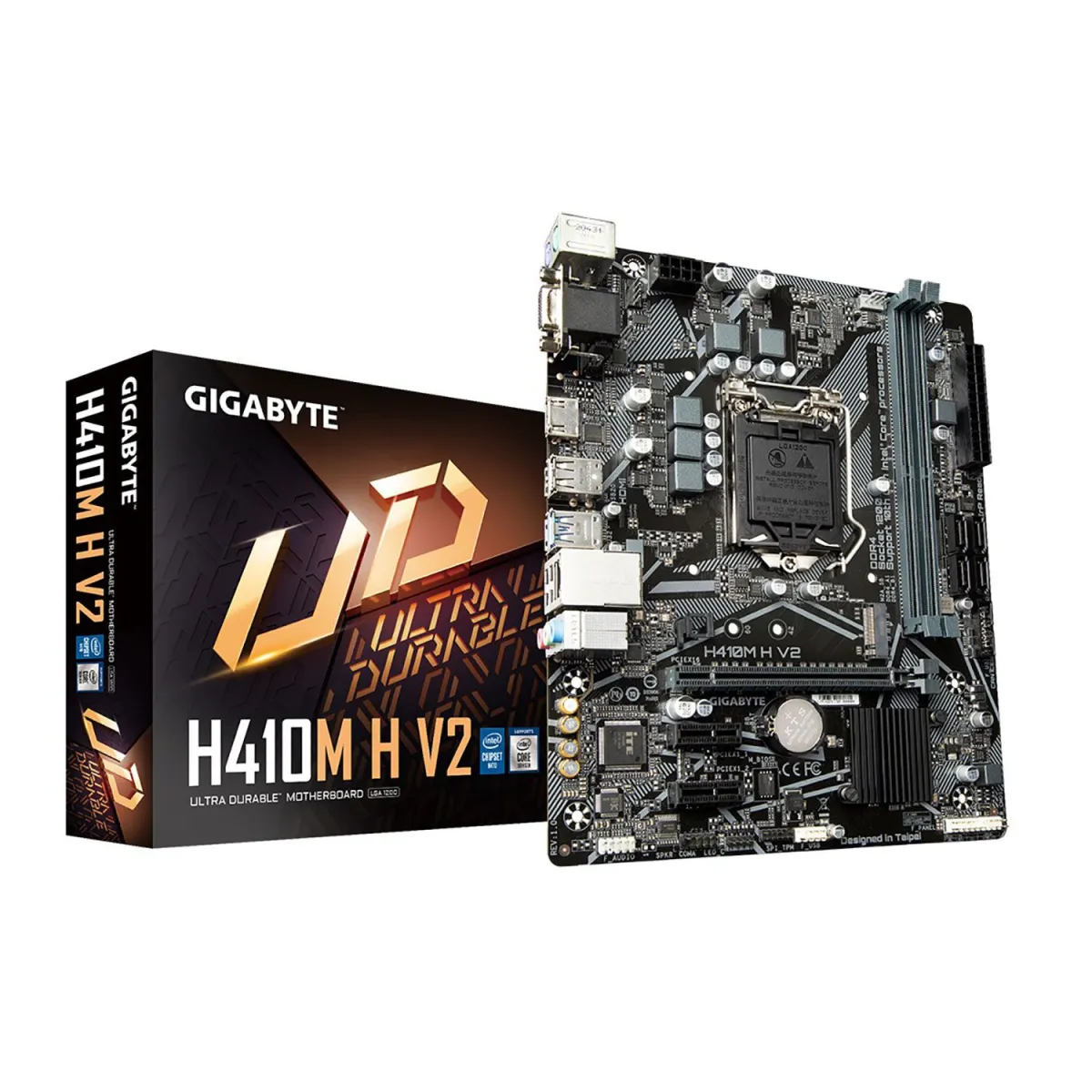 Gigabyte Motherboard H410M H V2 (H410/1200/DDR4)