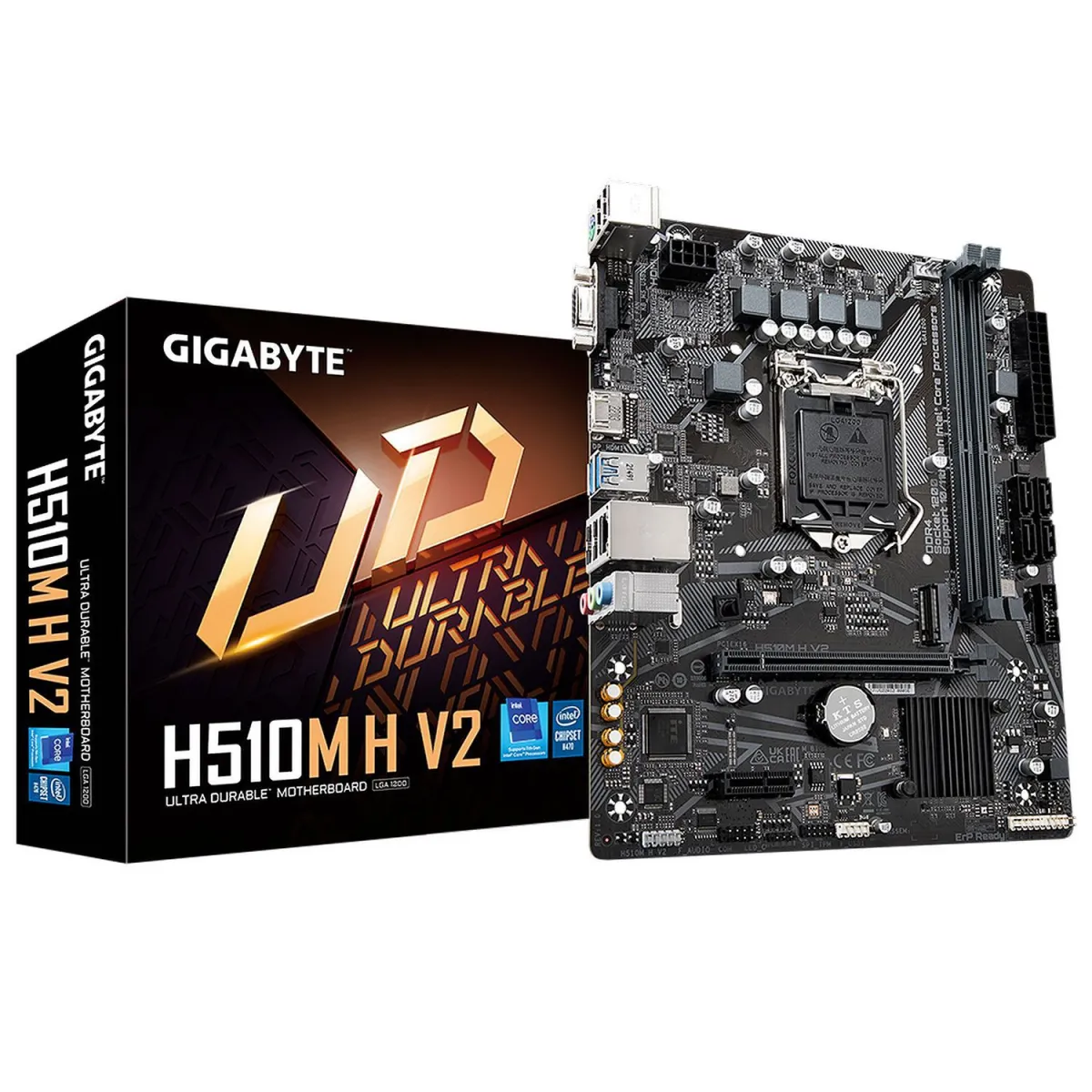 Gigabyte Motherboard H510M H V2 (H510/1200/DDR4)