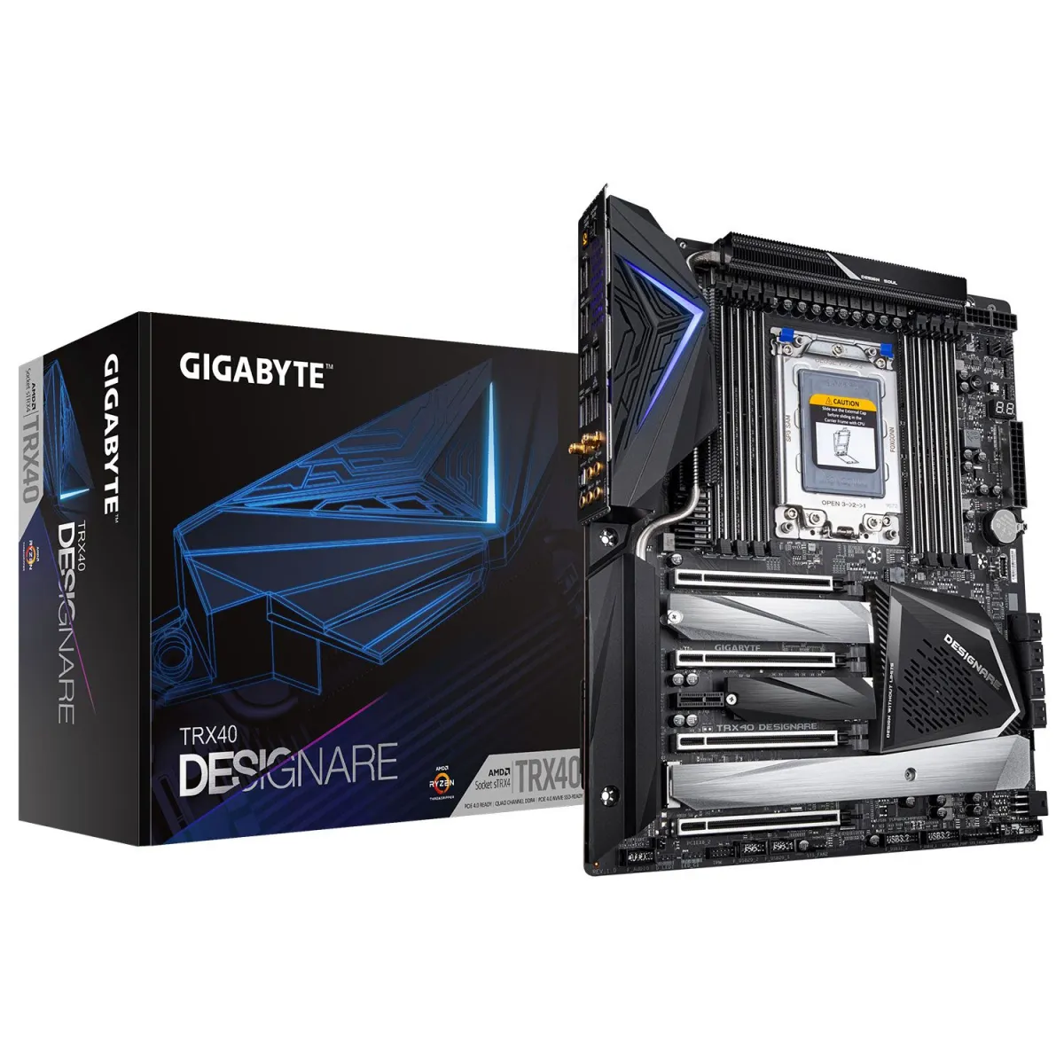 Gigabyte Motherboard TRX40 DESIGNARE (TRX40/sTR4/DDR4)