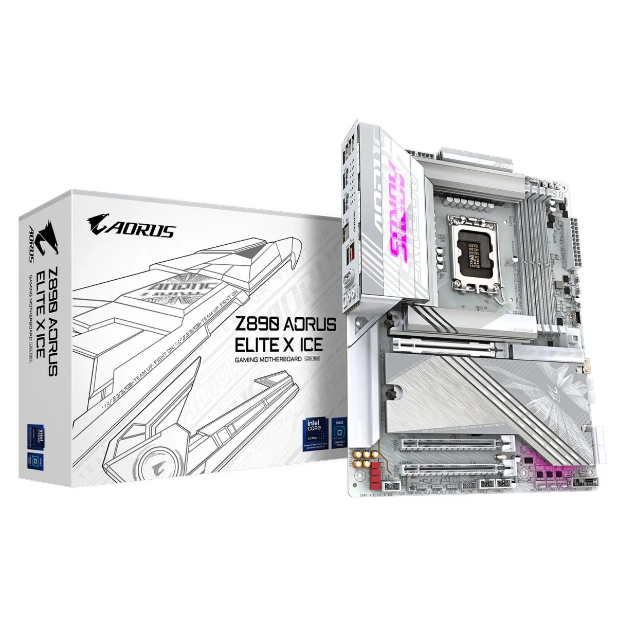 Gigabyte Motherboard Z890 A ELITE X ICE (Z890/1851/DDR5)