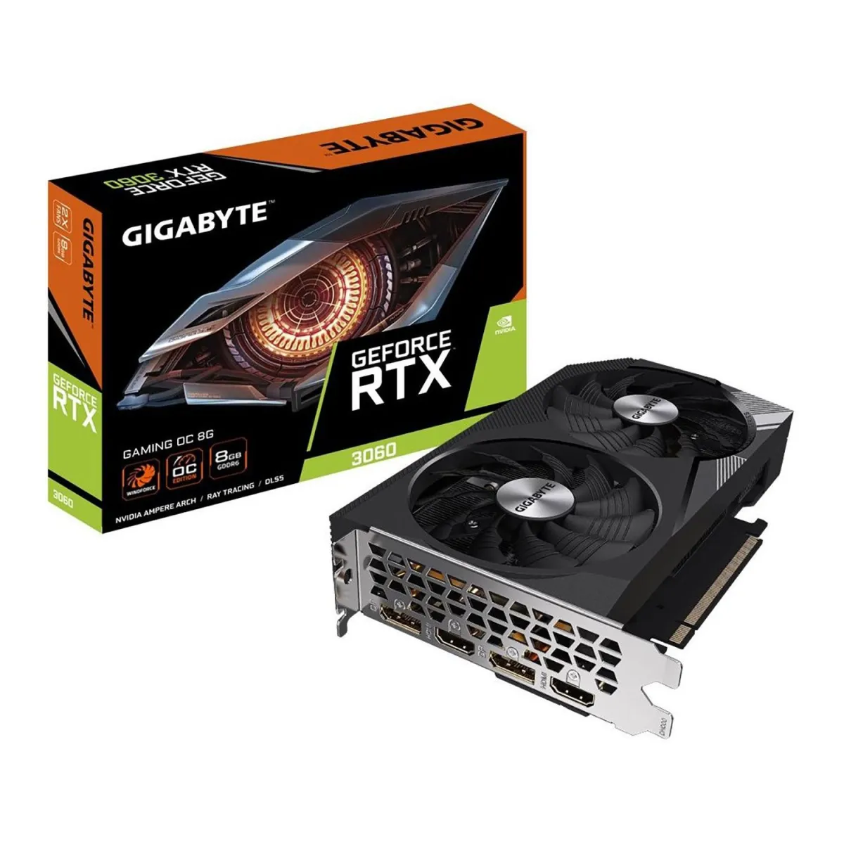 Gigabyte VGA GeForce RTX 3060 GAMING OC 8 GB
