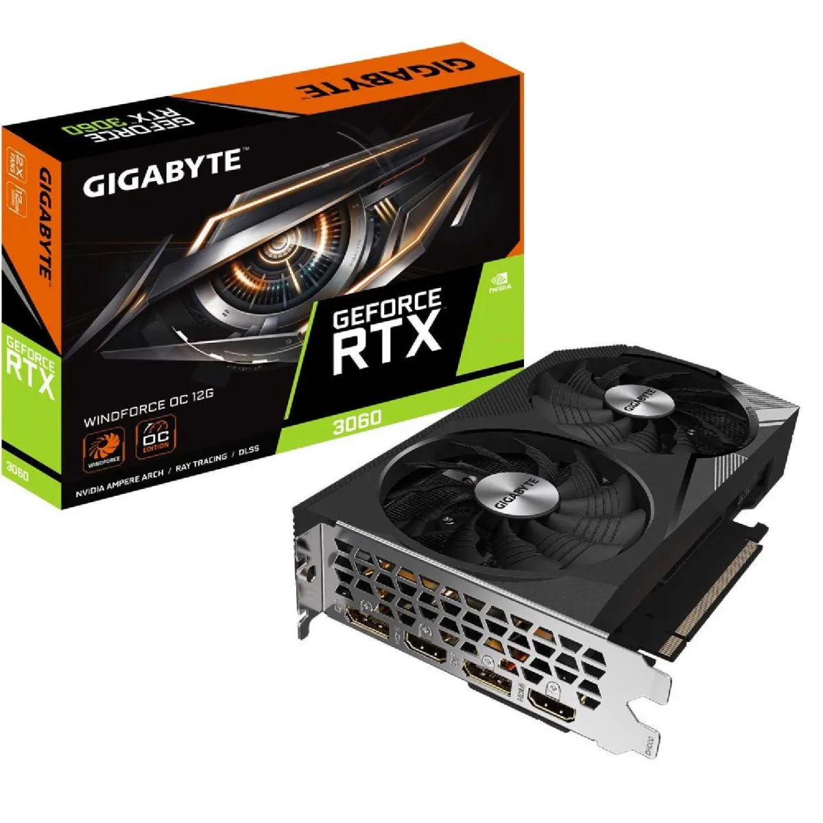 Gigabyte VGA GeForce RTX 3060 Windforce OC 12 GB