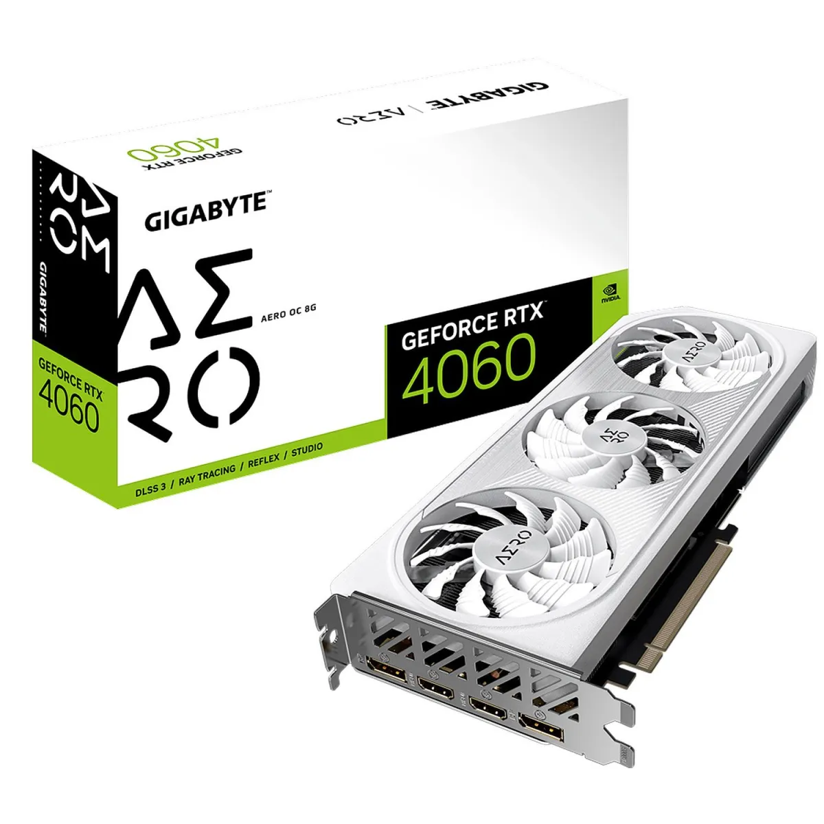 Gigabyte VGA GeForce RTX 4060 Aero OC 8 GB