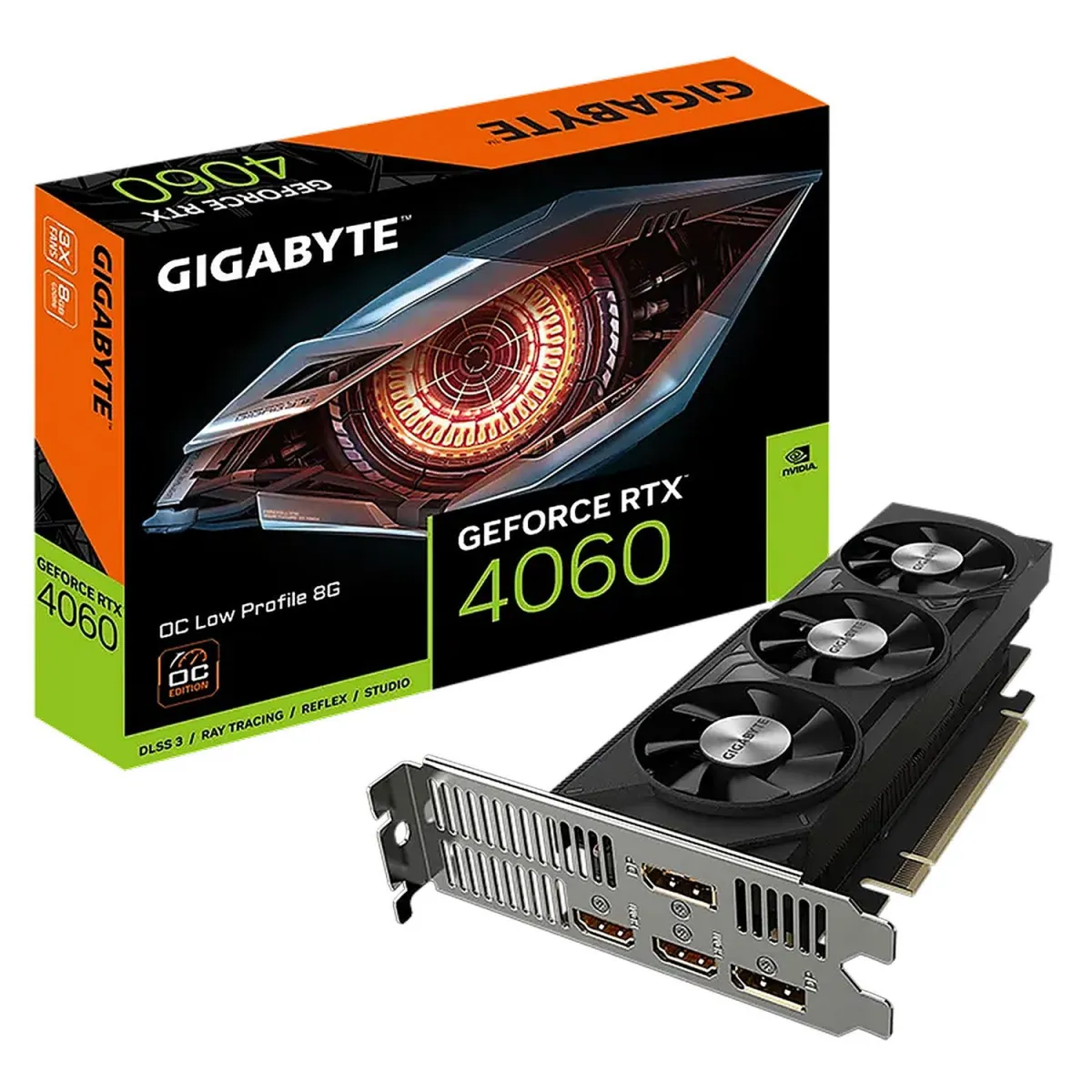 Gigabyte VGA GeForce RTX 4060 OC Low Profile 8 GB