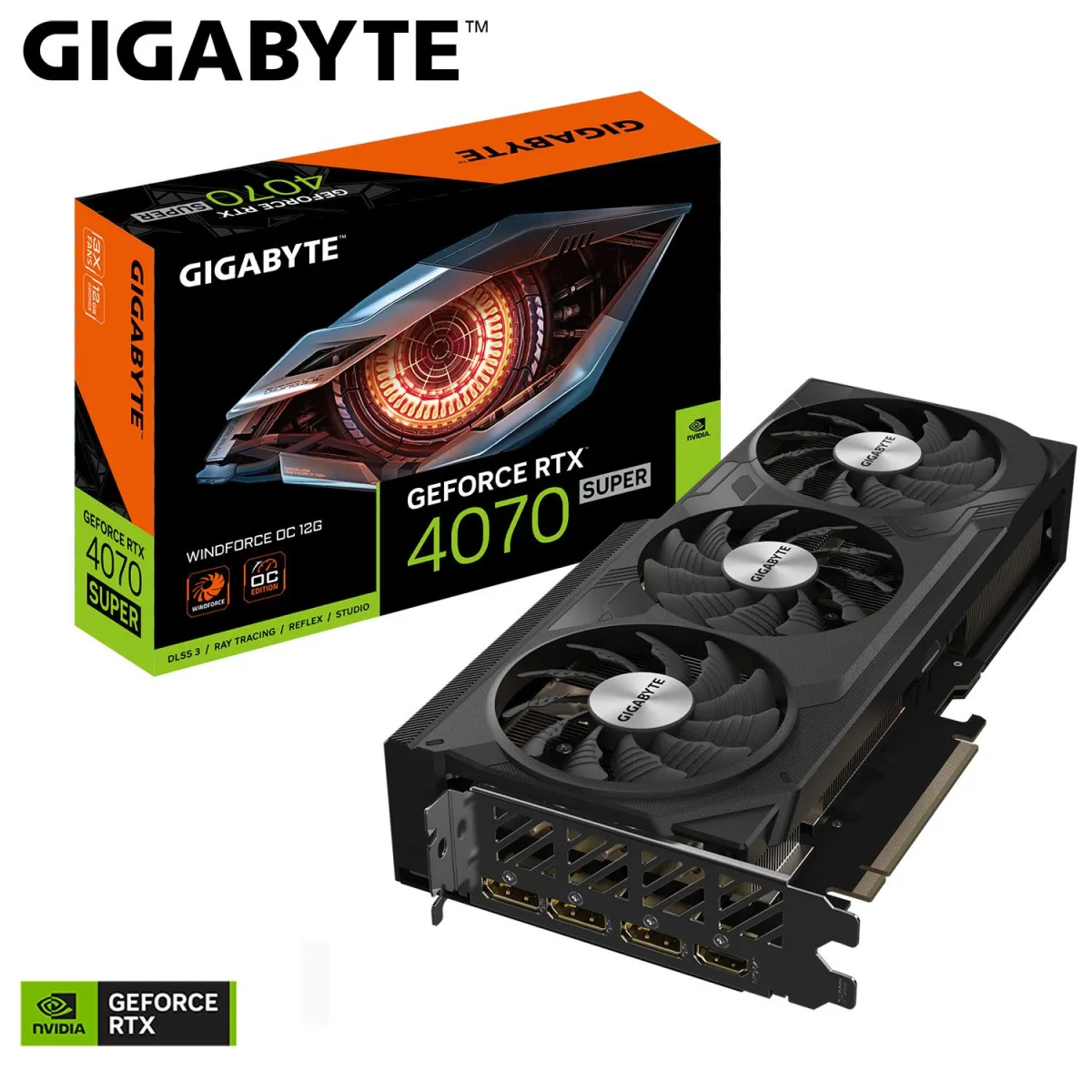 Gigabyte VGA GeForce RTX 4070 SUPER WINDFORCE OC 12 GB