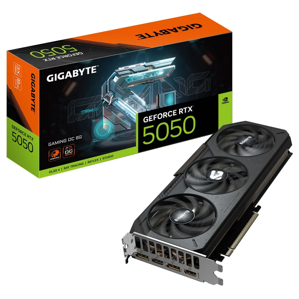 Gigabyte VGA GeForce RTX 5050 Gaming OC 8 GB