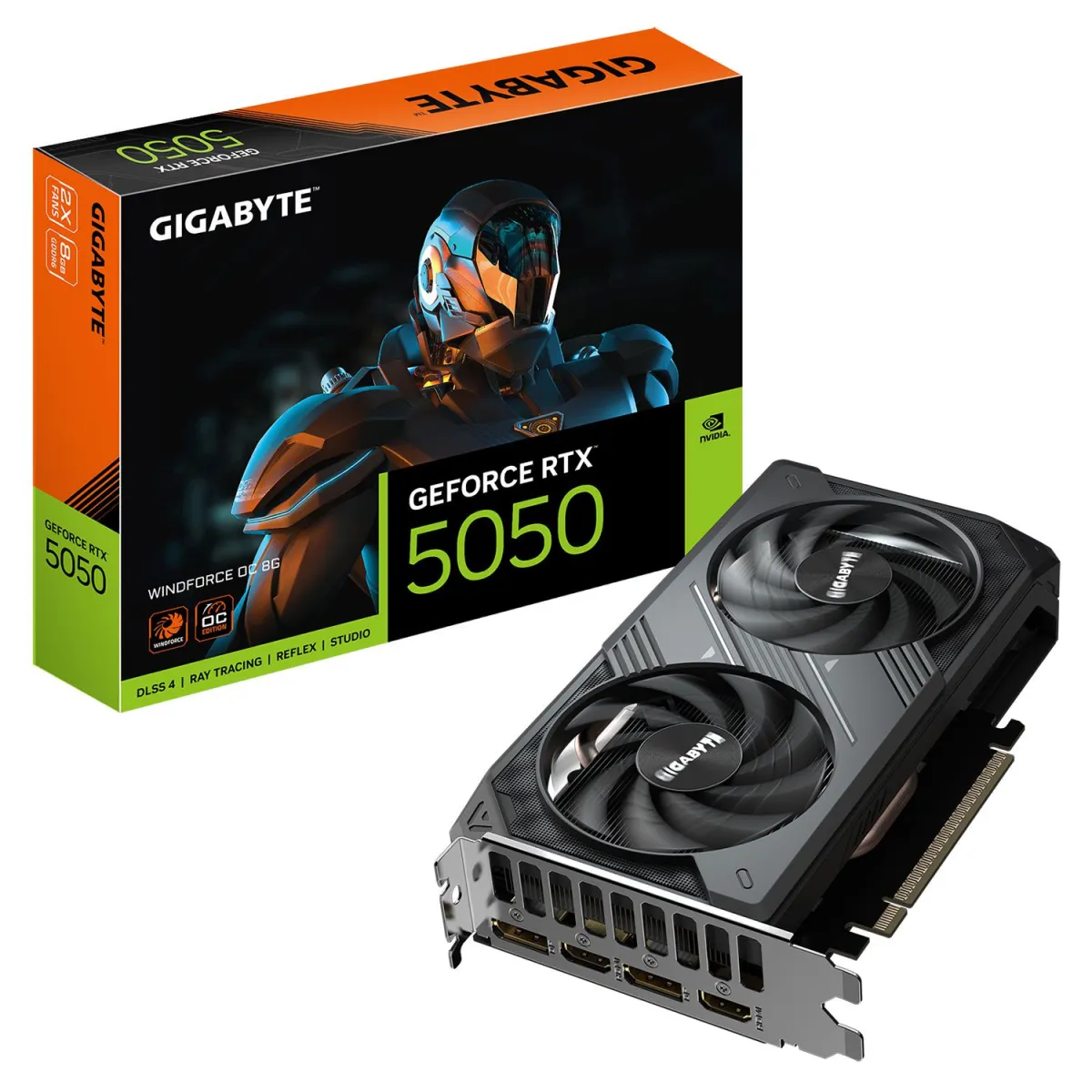 Gigabyte VGA GeForce RTX 5050 Windforce OC 8 GB