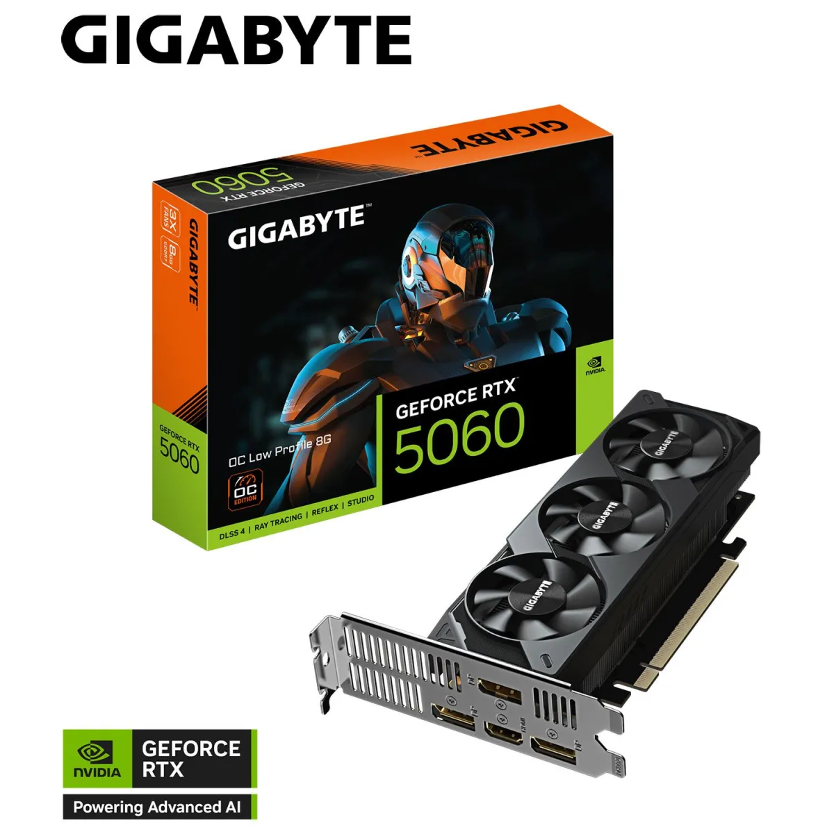 Gigabyte VGA GeForce RTX 5060 OC Low Profile 8 GB