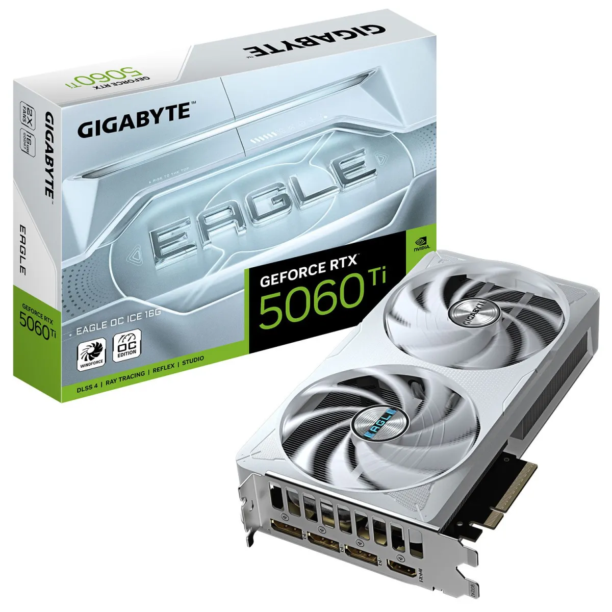 Gigabyte VGA GeForce RTX 5060 Ti Eagle Ice OC 16 GB