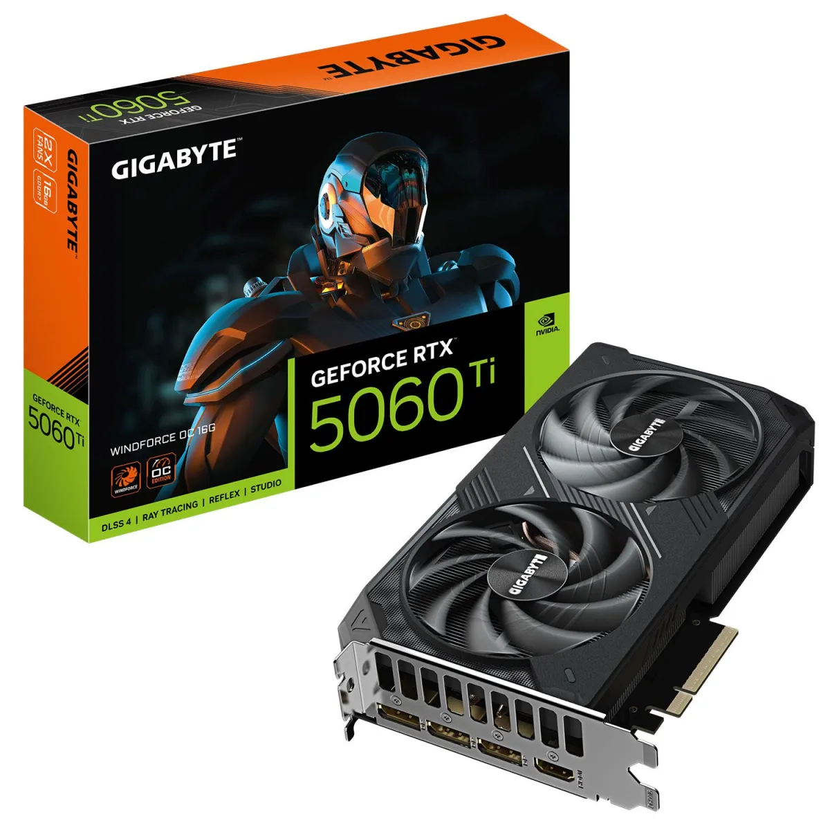 Gigabyte VGA GeForce RTX 5060 Ti Windforce OC 16 GB