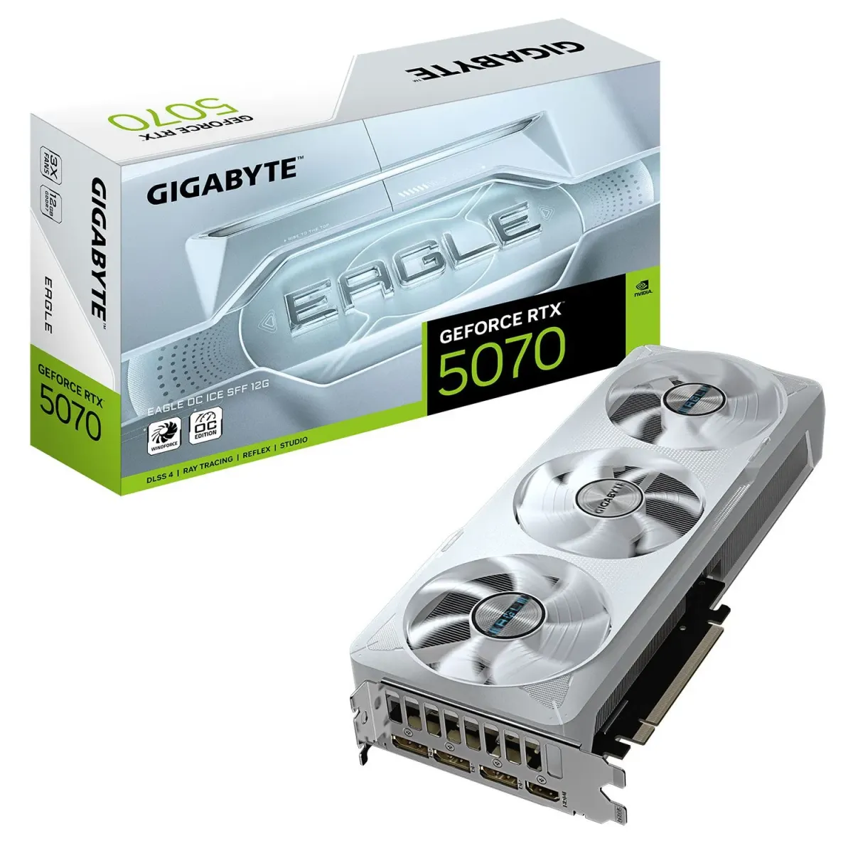 Gigabyte VGA GeForce RTX 5070 EAGLE OC ICE 12 GB