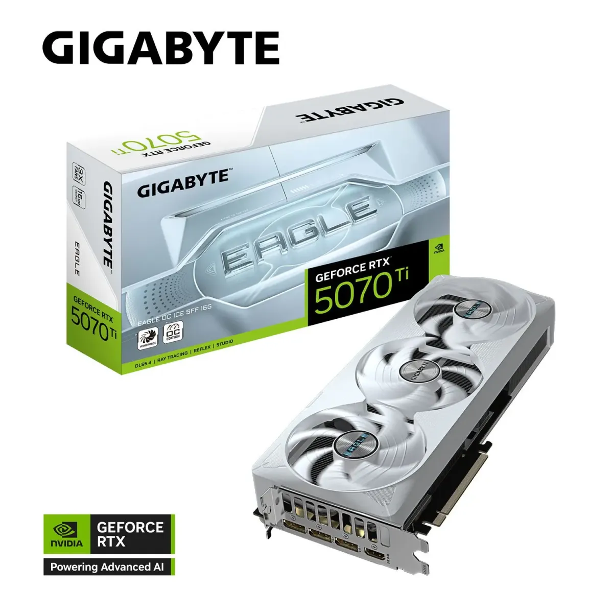 Gigabyte VGA GeForce RTX 5070 TI EAGLE OC ICE SFF 16 GB
