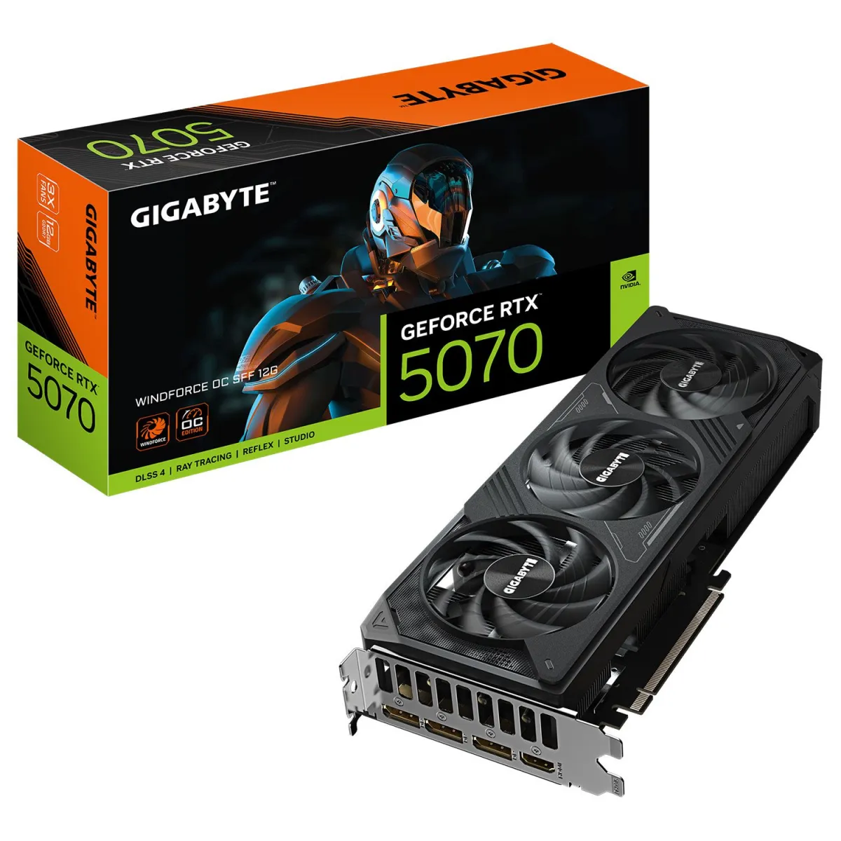 Gigabyte VGA GeForce RTX 5070 WINDFORCE OC 12 GB