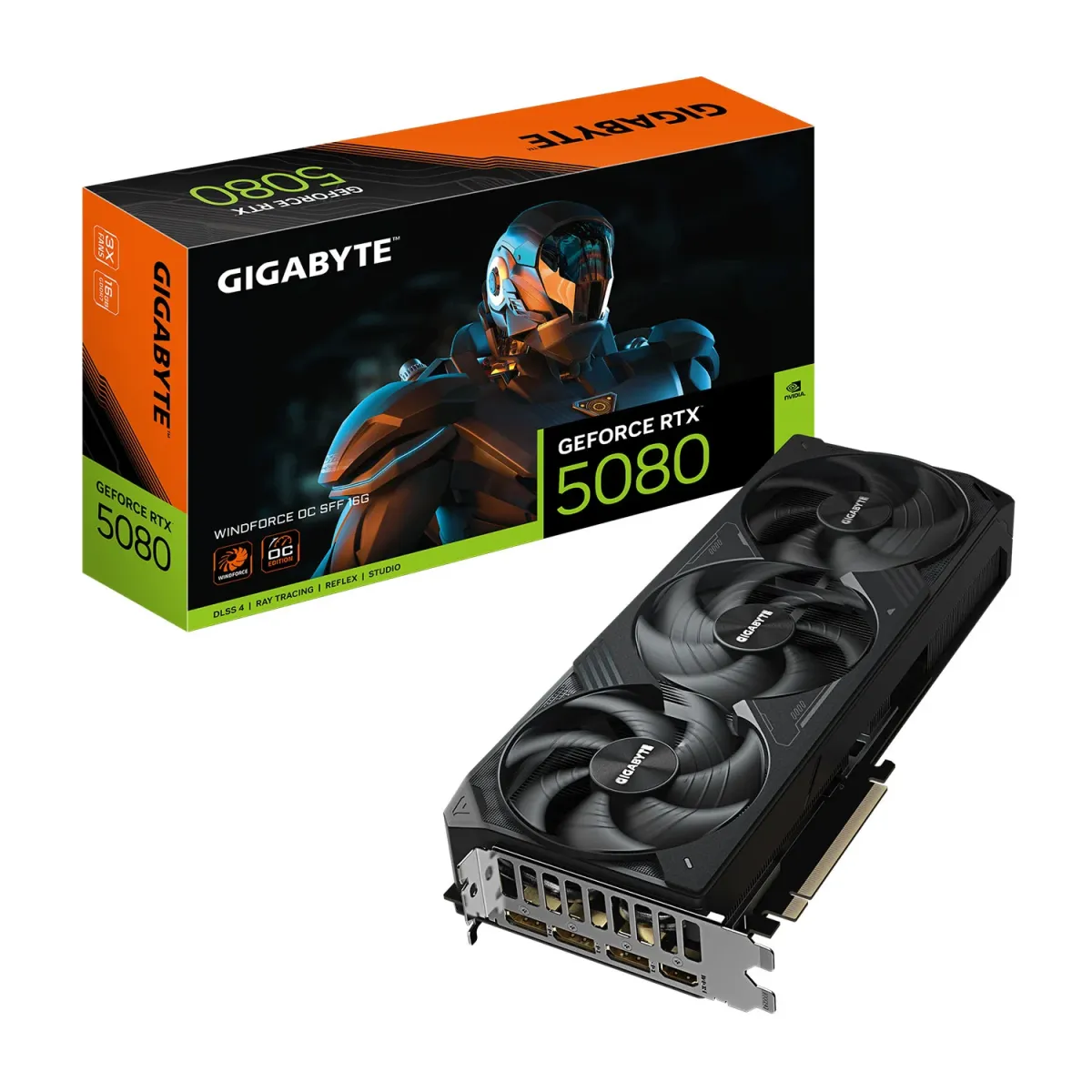 Gigabyte VGA GeForce RTX 5080 WINDFORCE OC SFF 16 GB