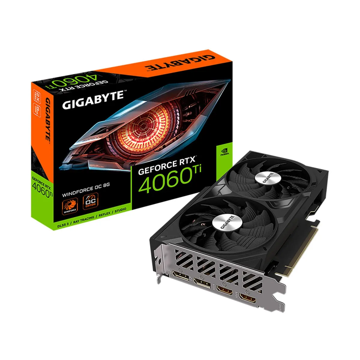 Gigabyte VGA GeForce RTX RTX 4060 Ti WINDFORCE OC 8 GB