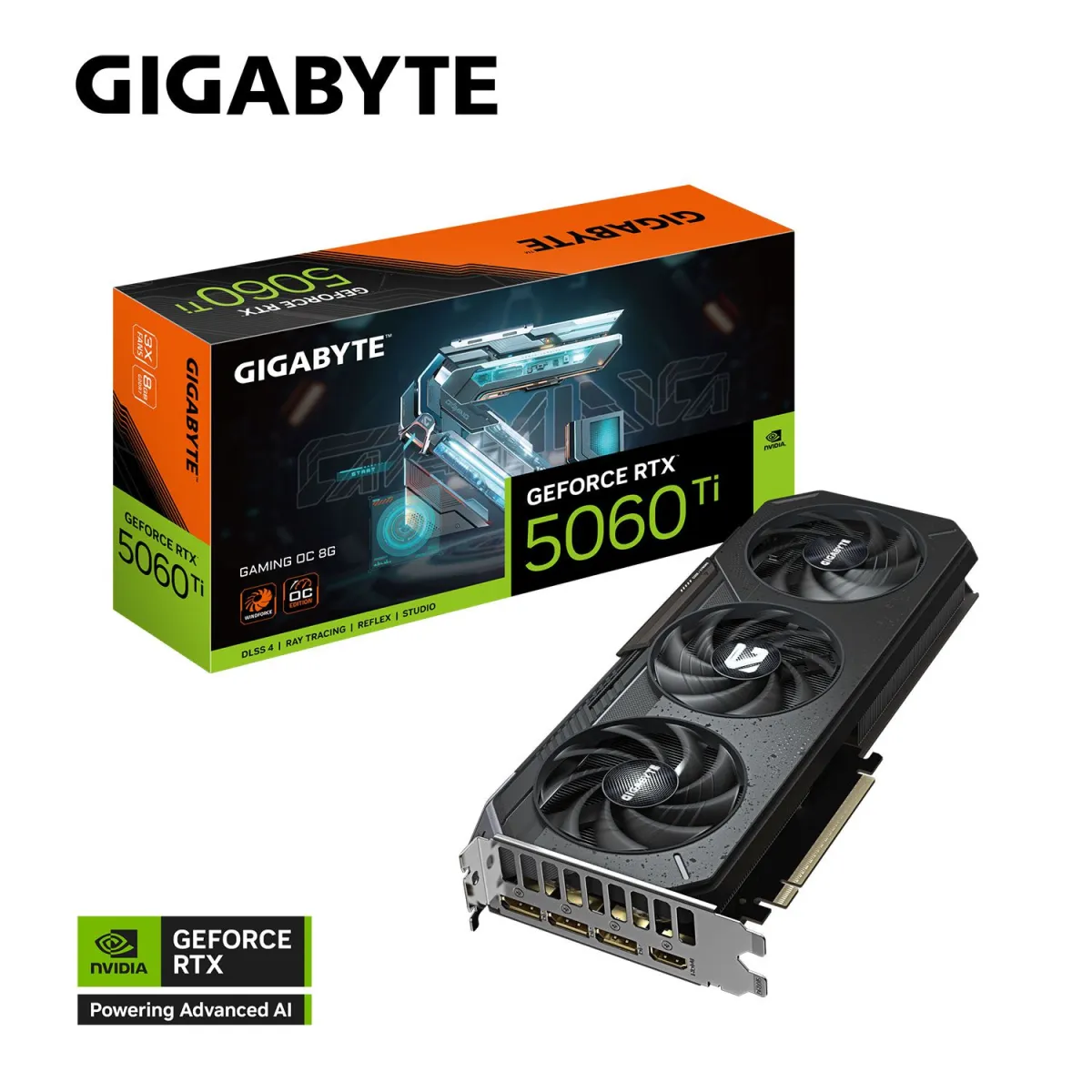 Gigabyte VGA GeForce RTX RTX 5060 Ti Gaming OC 8 GB