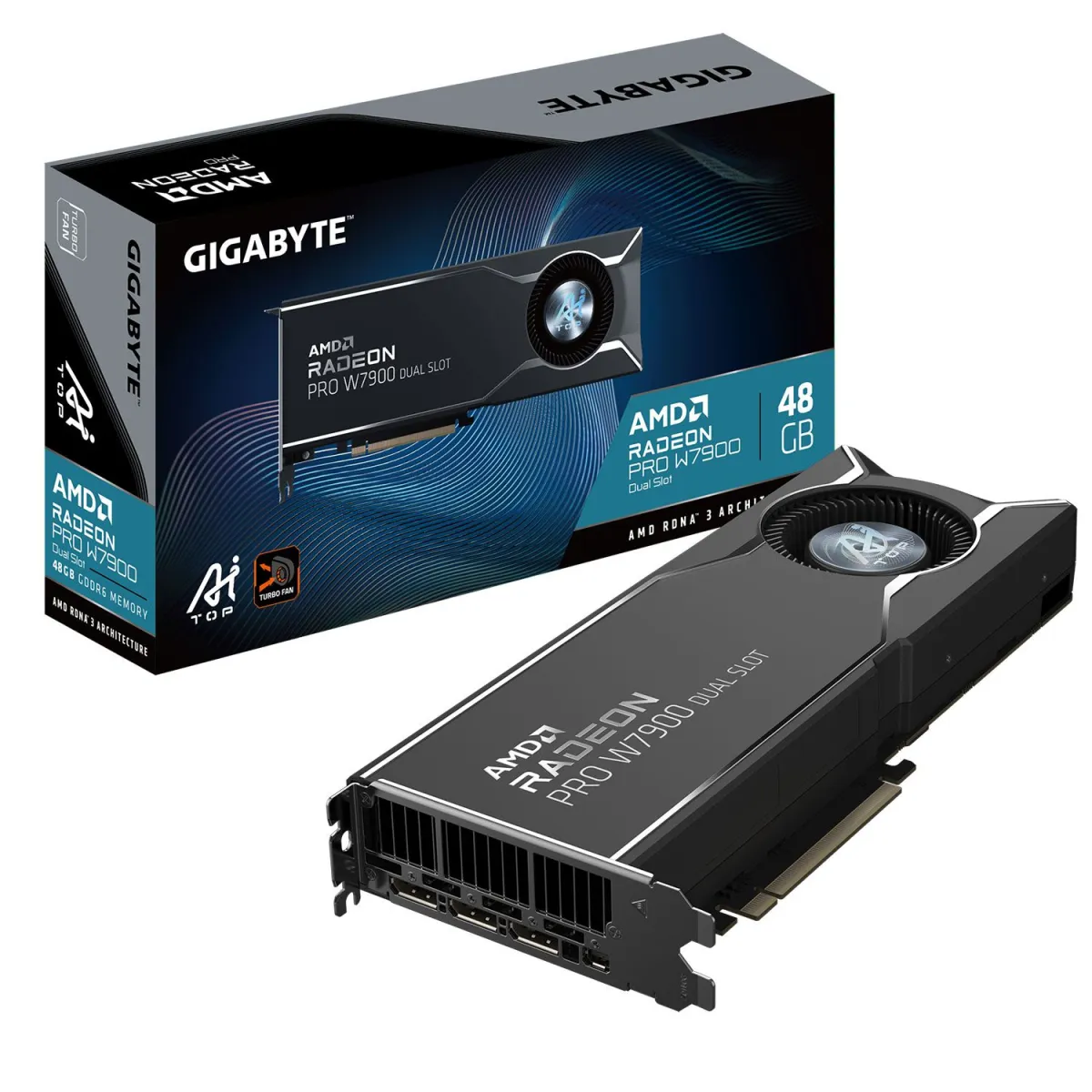 Gigabyte VGA Radeon PRO W7900 DUAL SLOT AI TOP 48 GB