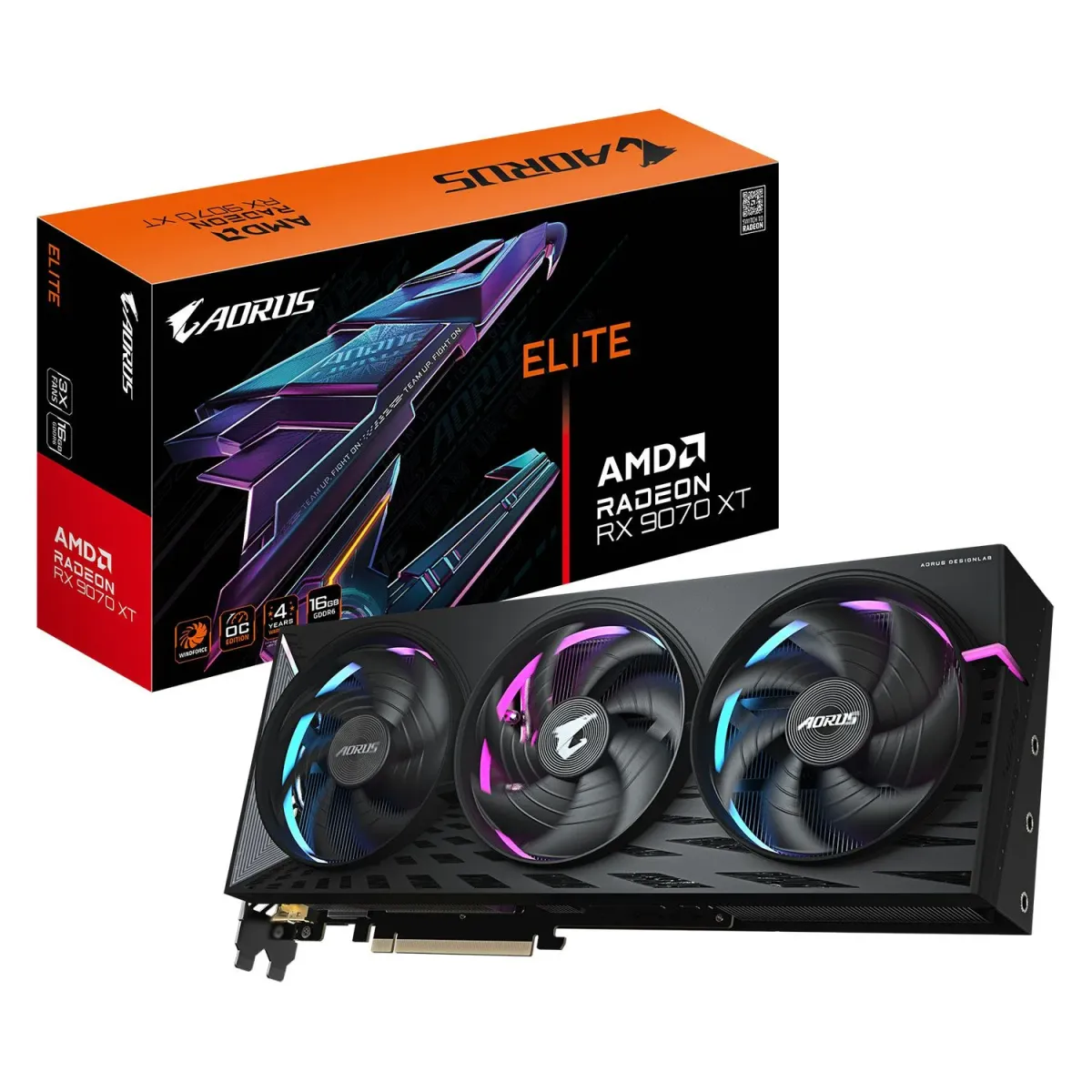 Gigabyte VGA Radeon RX 9070 XT AORUS ELITE 16 GB