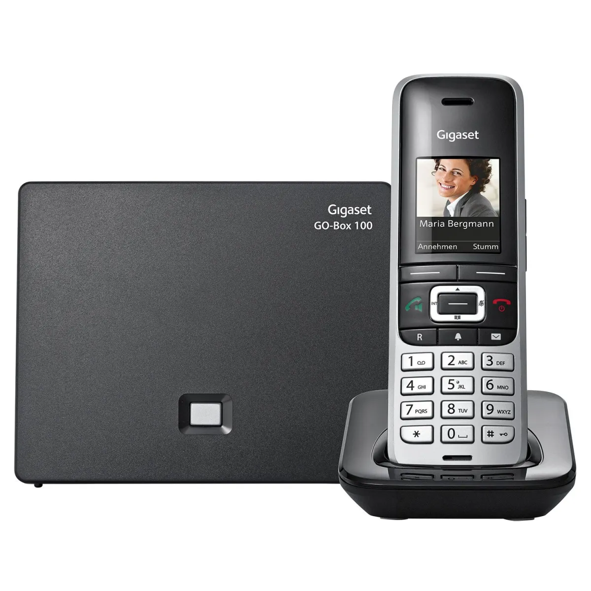 Gigaset Ασύρματο Τηλέφωνο Premium 100A Go Black