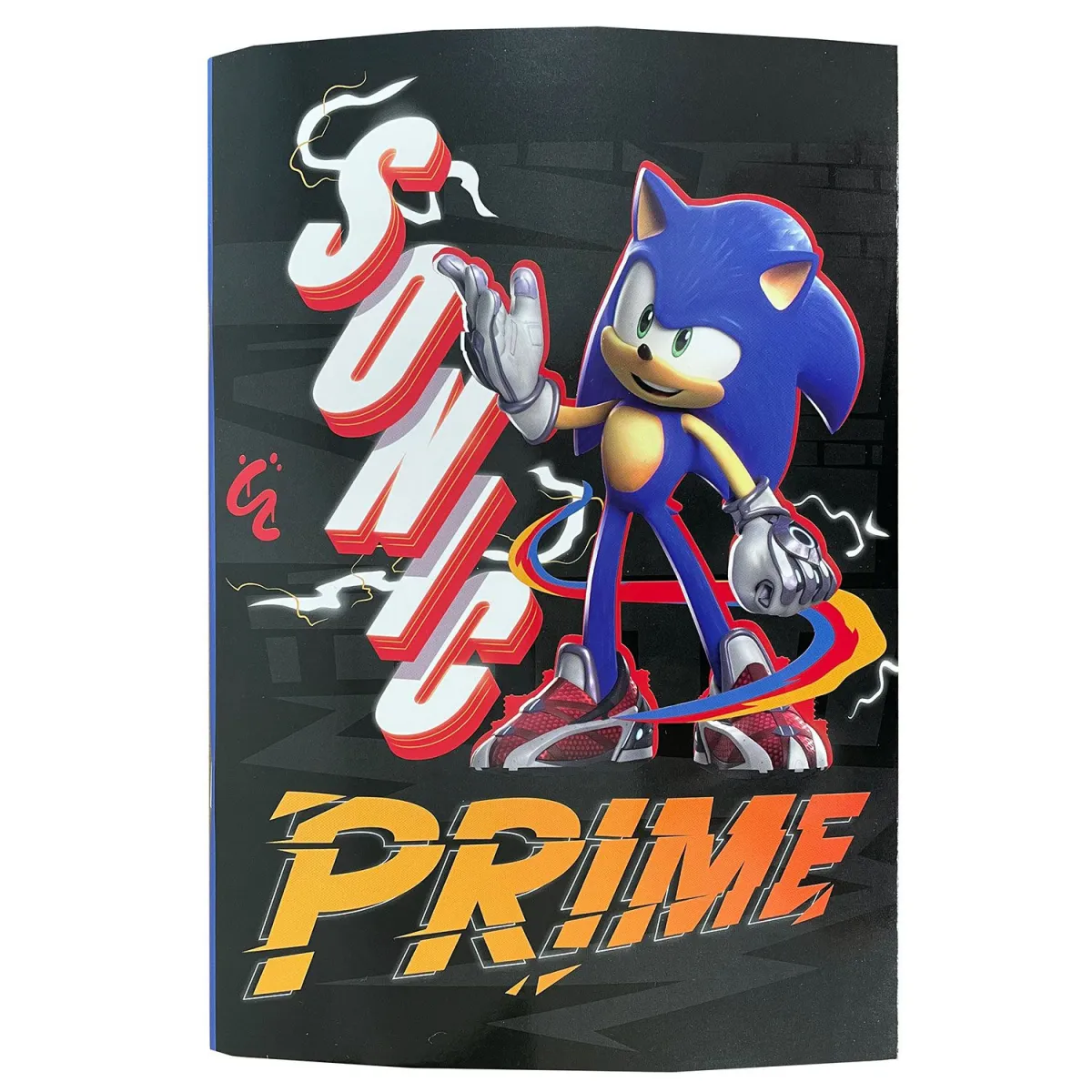 Gim Τετράδιο Καρφίτσα 17Χ25 Sonic Prime 40 Φύλλων