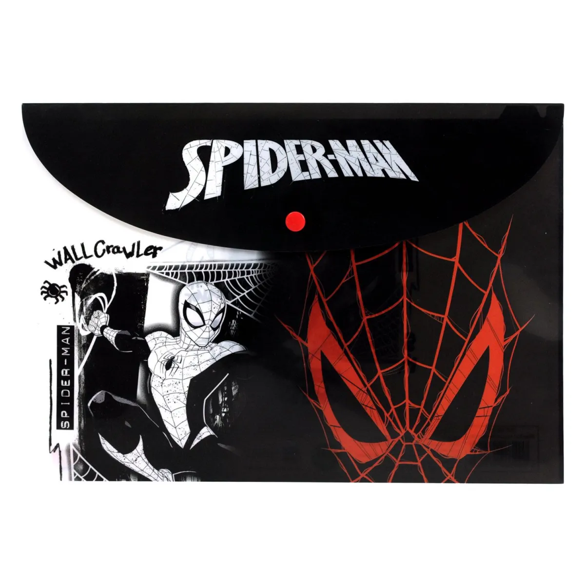 Gim Φάκελος Με Κουμπί Α4 Spiderman World Of Webs