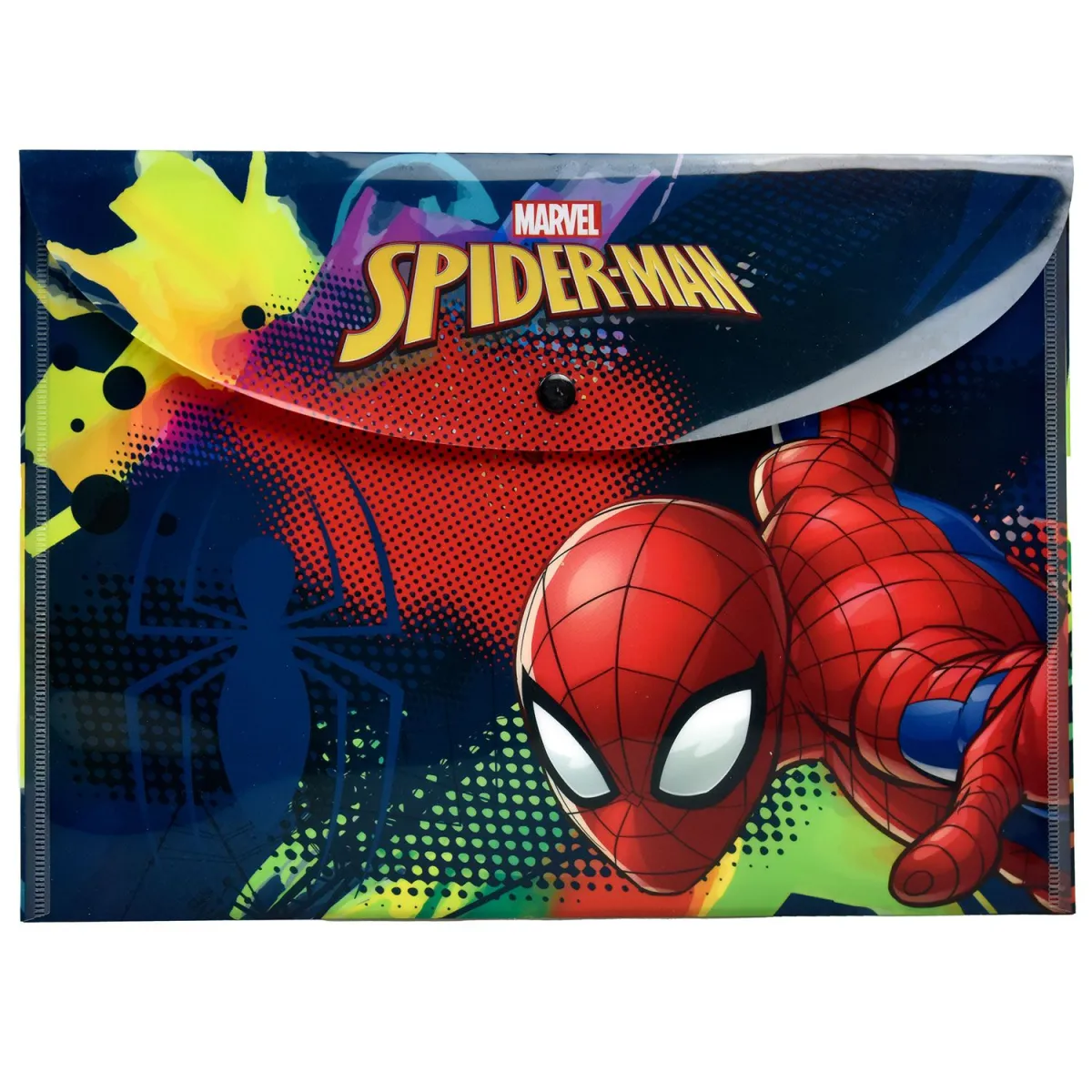 Gim Φάκελος Με Κουμπί Α4 Spiderman