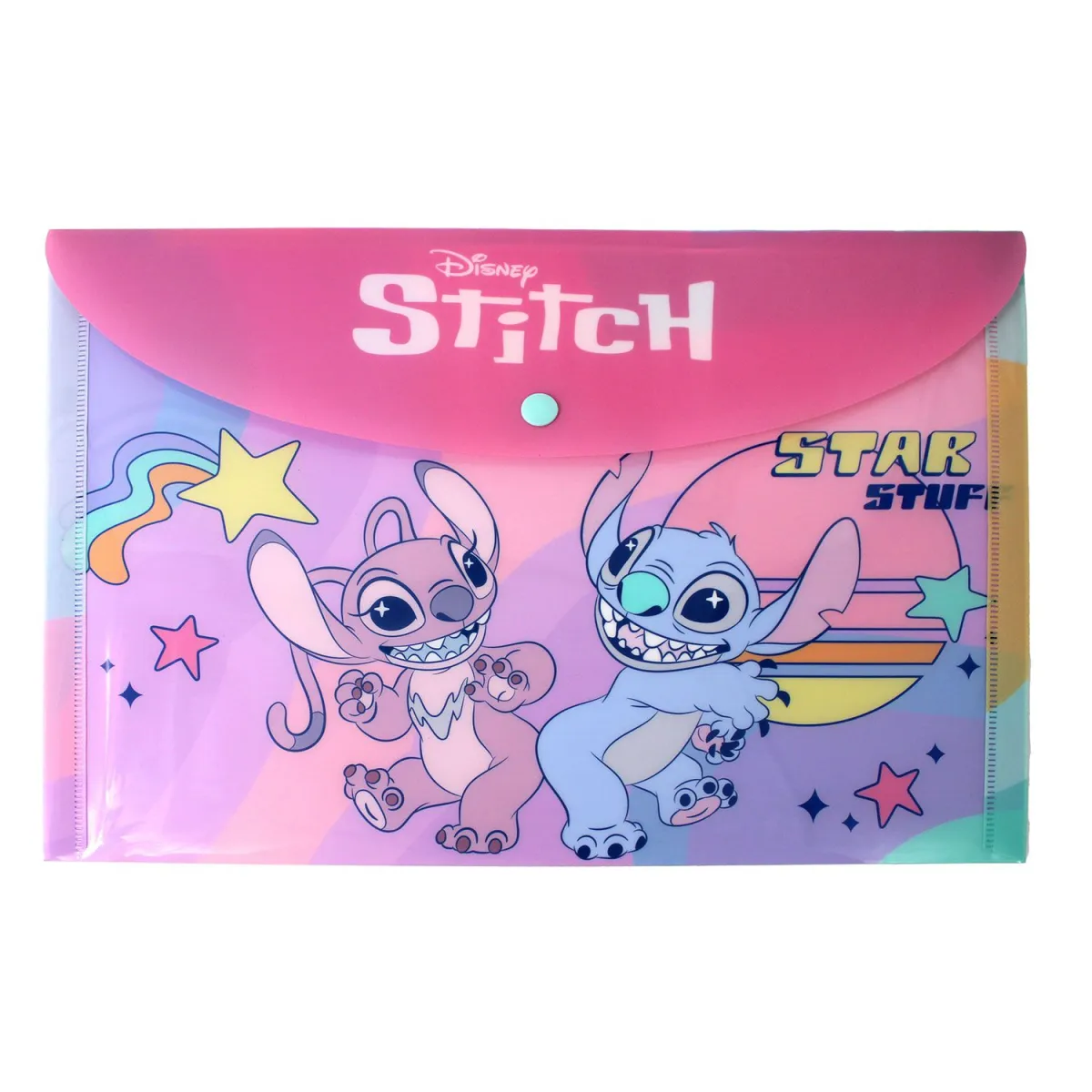Gim Φάκελος Με Κουμπί Α4 Stitch Gen Z