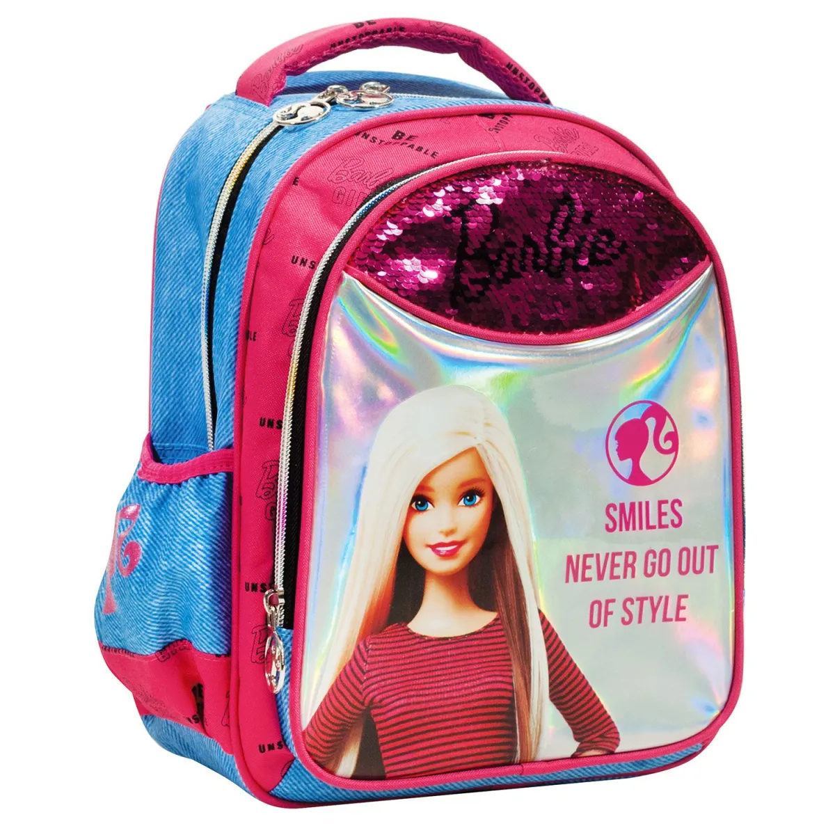 Gim Τσάντα Νηπιαγωγείου Barbie Denim