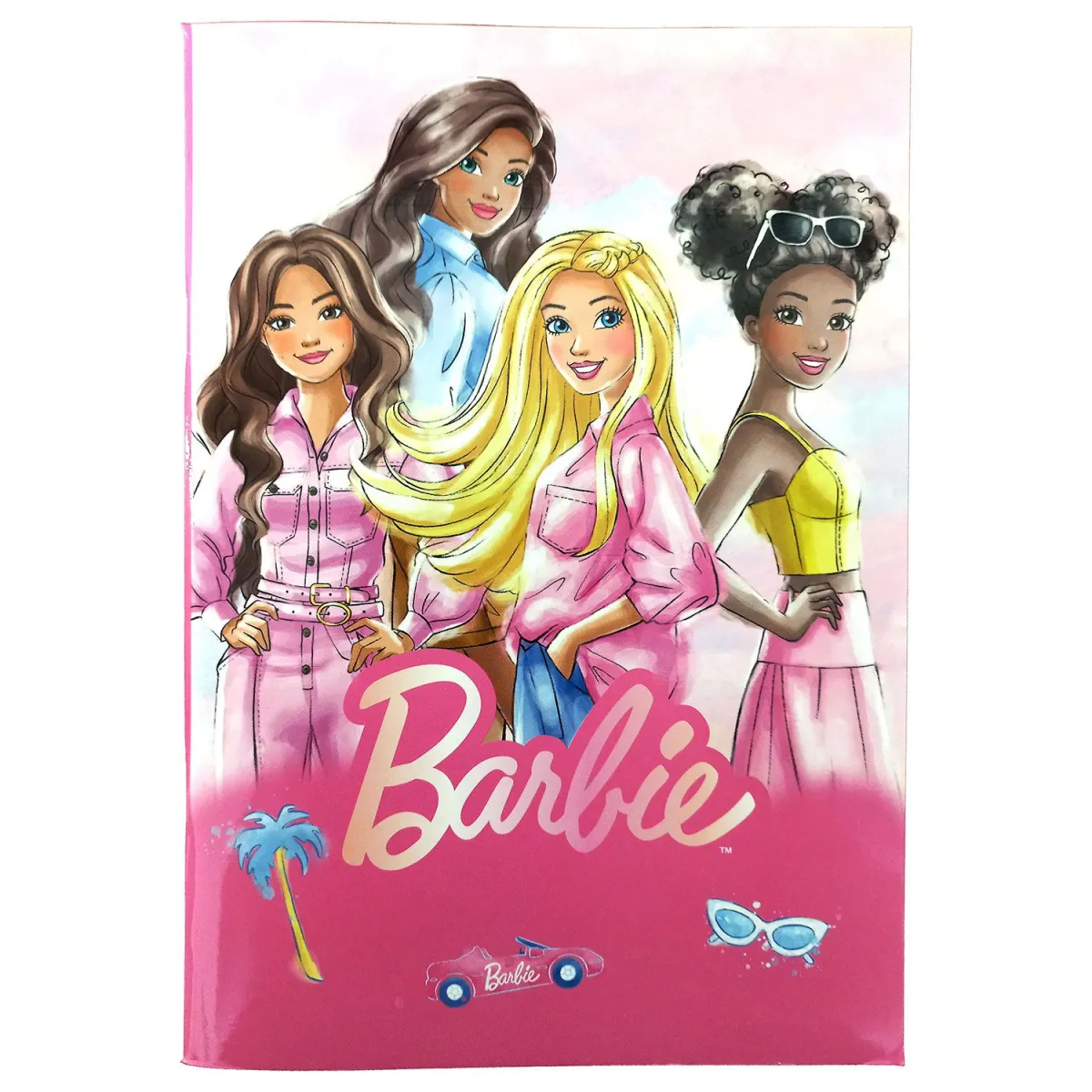 Gim Τετράδιο Καρφίτσα Barbie Paints 40 Φύλλων