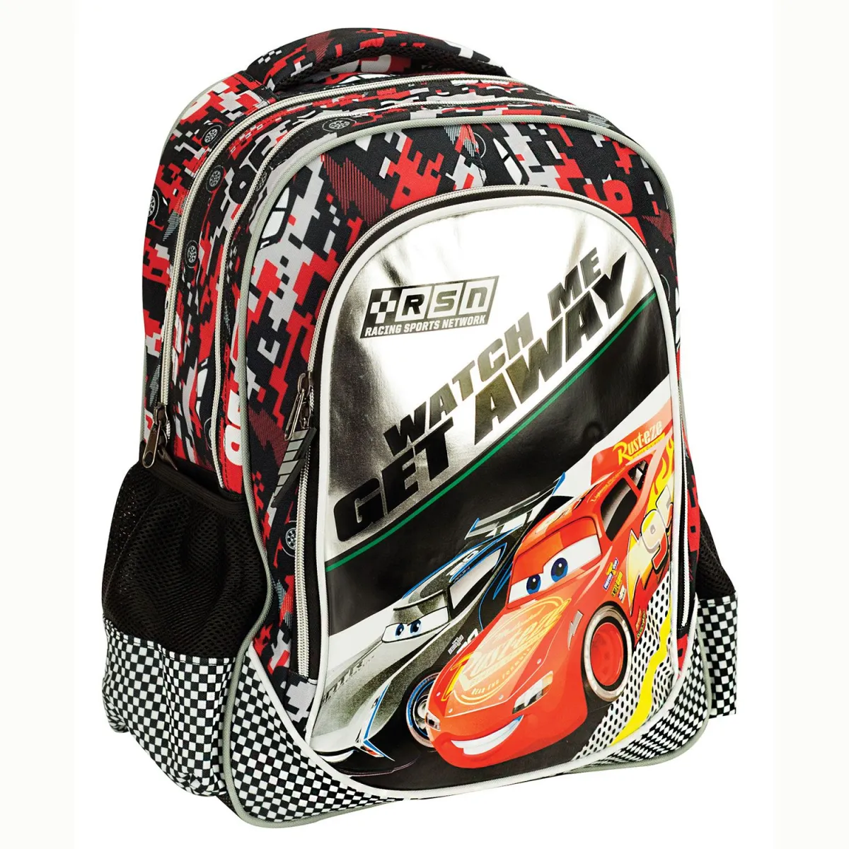 Gim Τσάντα Σχολική Οβάλ Cars Kachow
