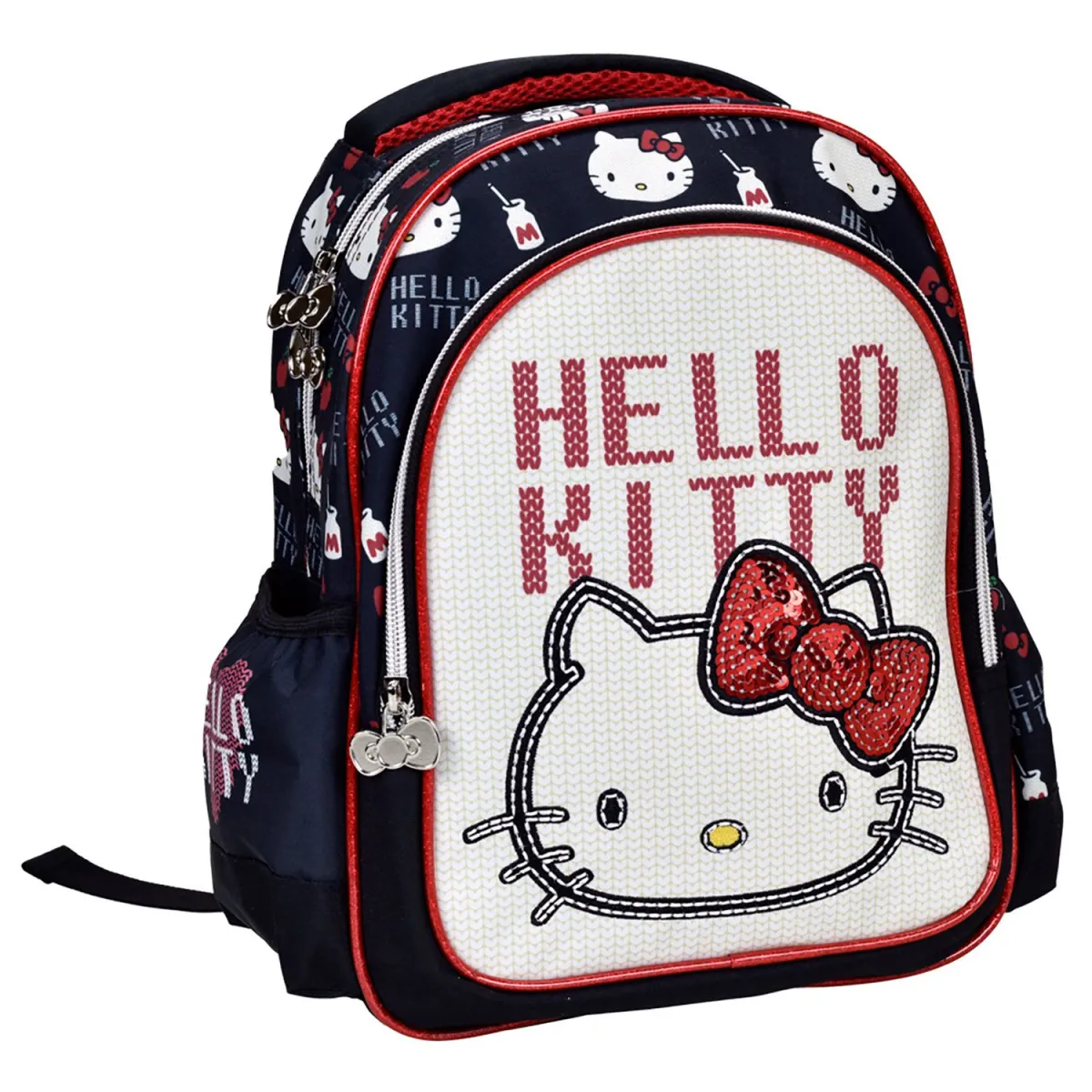 Gim Τσάντα Πλάτης Νηπιαγωγείου Hello Kitty Croche