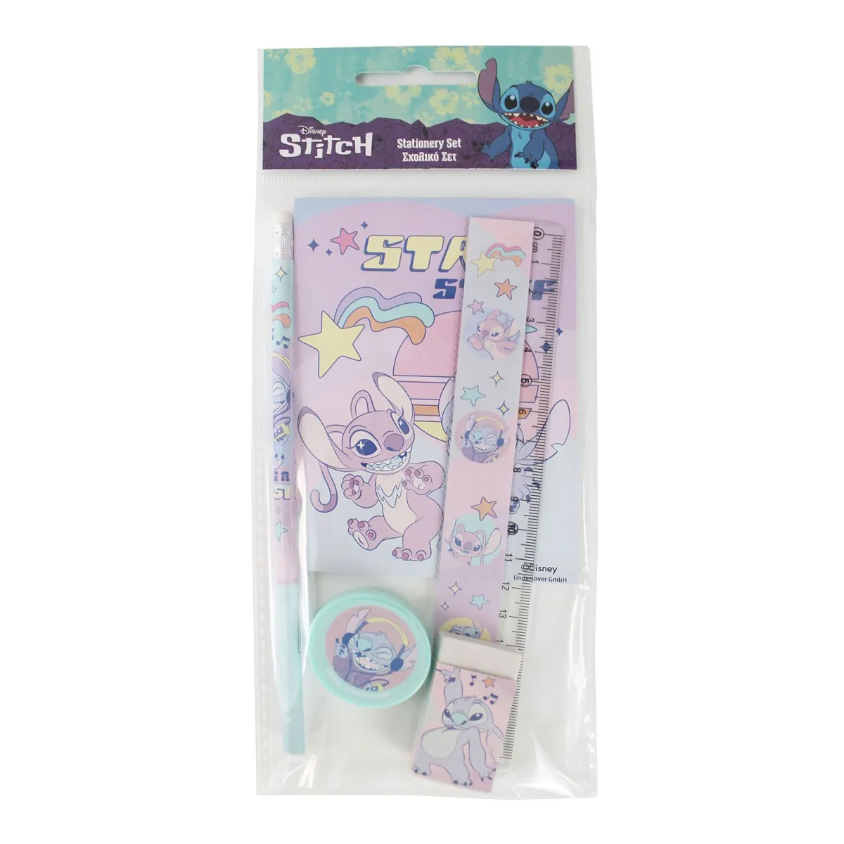 Gim Γραφική Ύλη Stitch Gen Z 5τεμ.