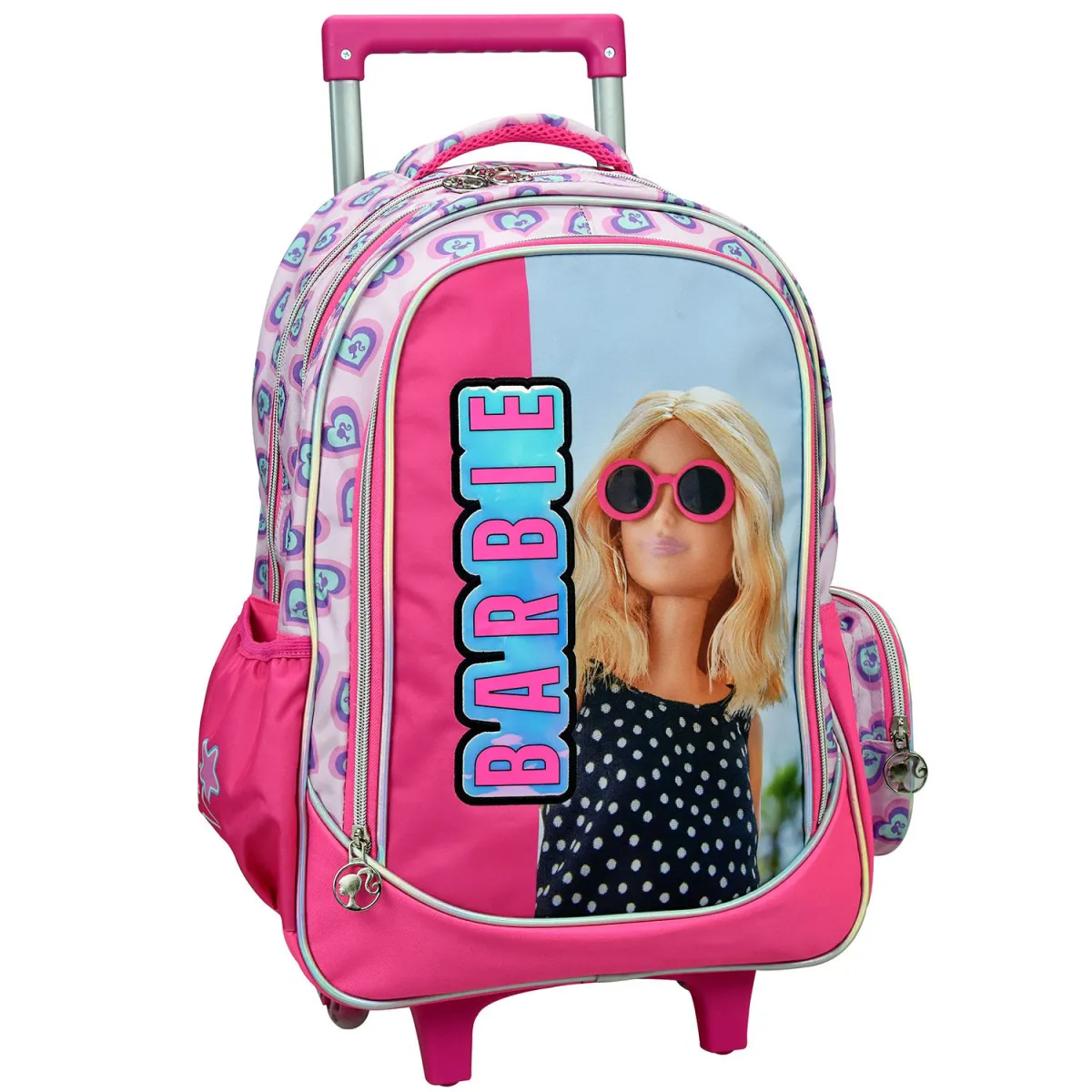 Gim Τσάντα Trolley Δημοτικού Barbie Holographic