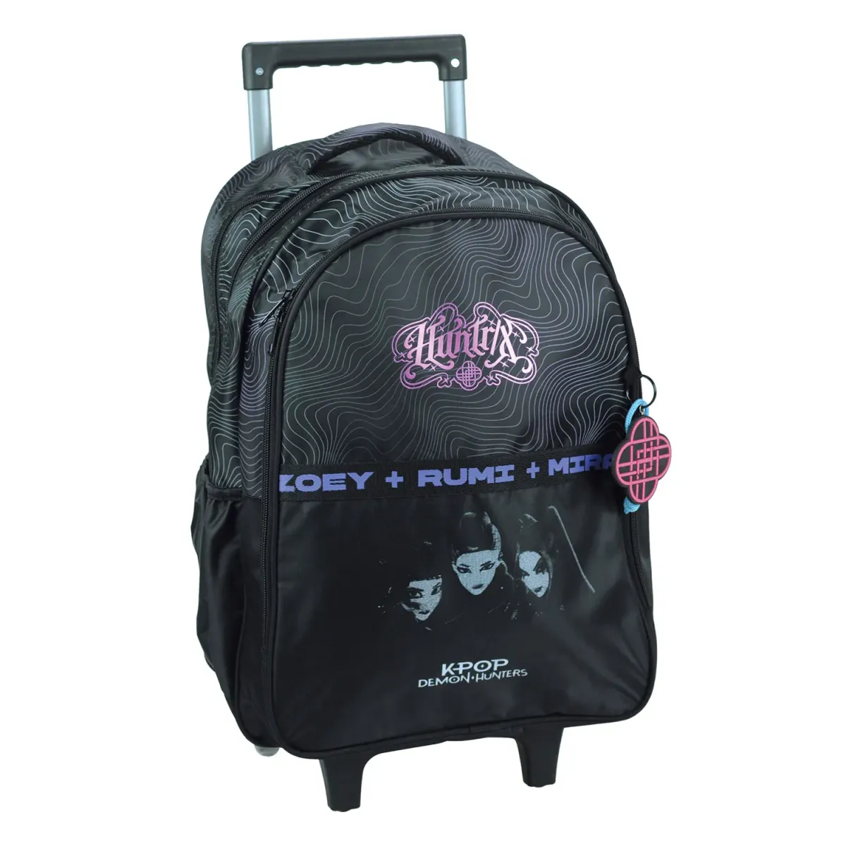 Gim Τσάντα Trolley Δημοτικού Black Huntrix